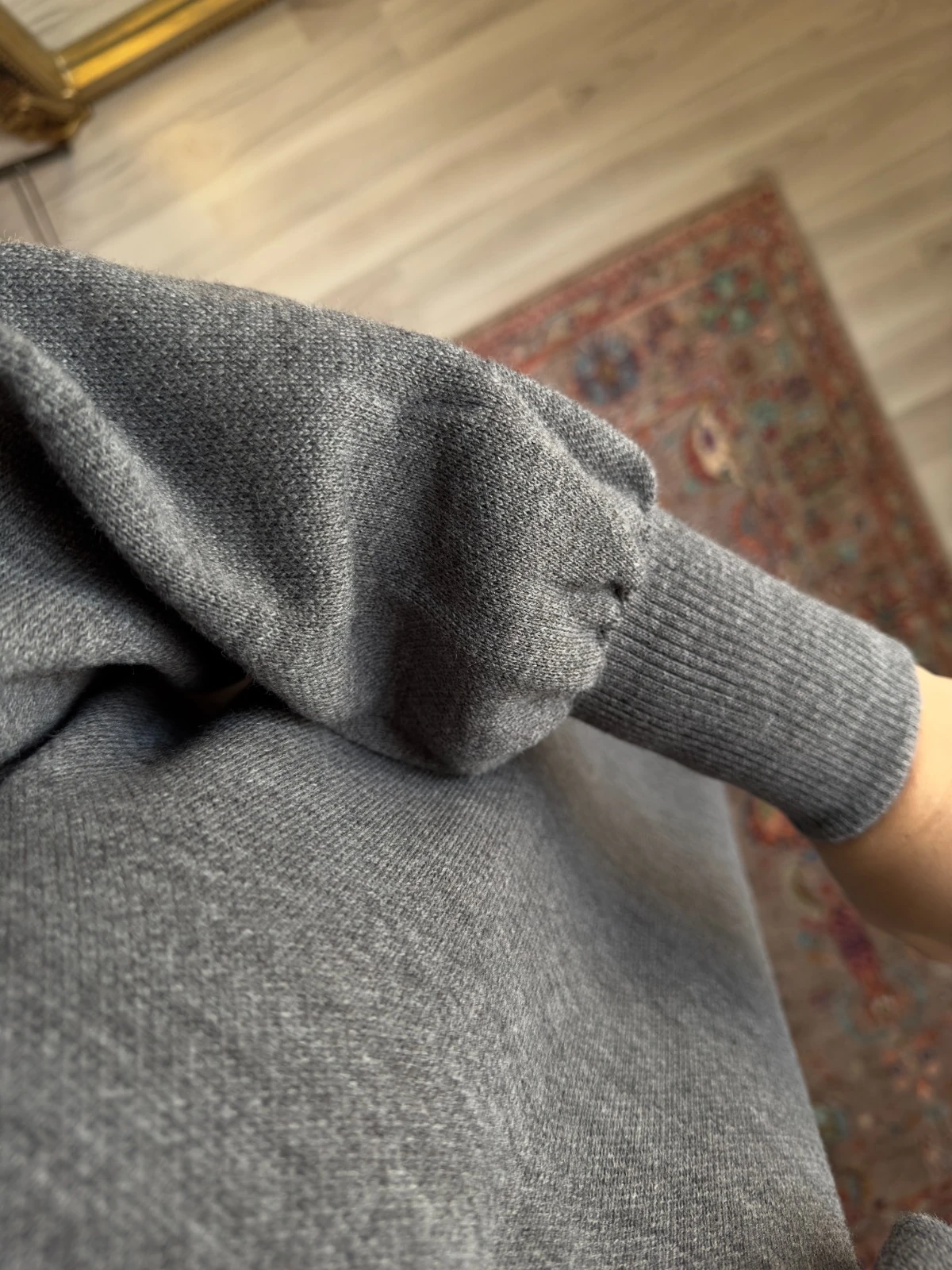 Triko Elbise - Antrasit 