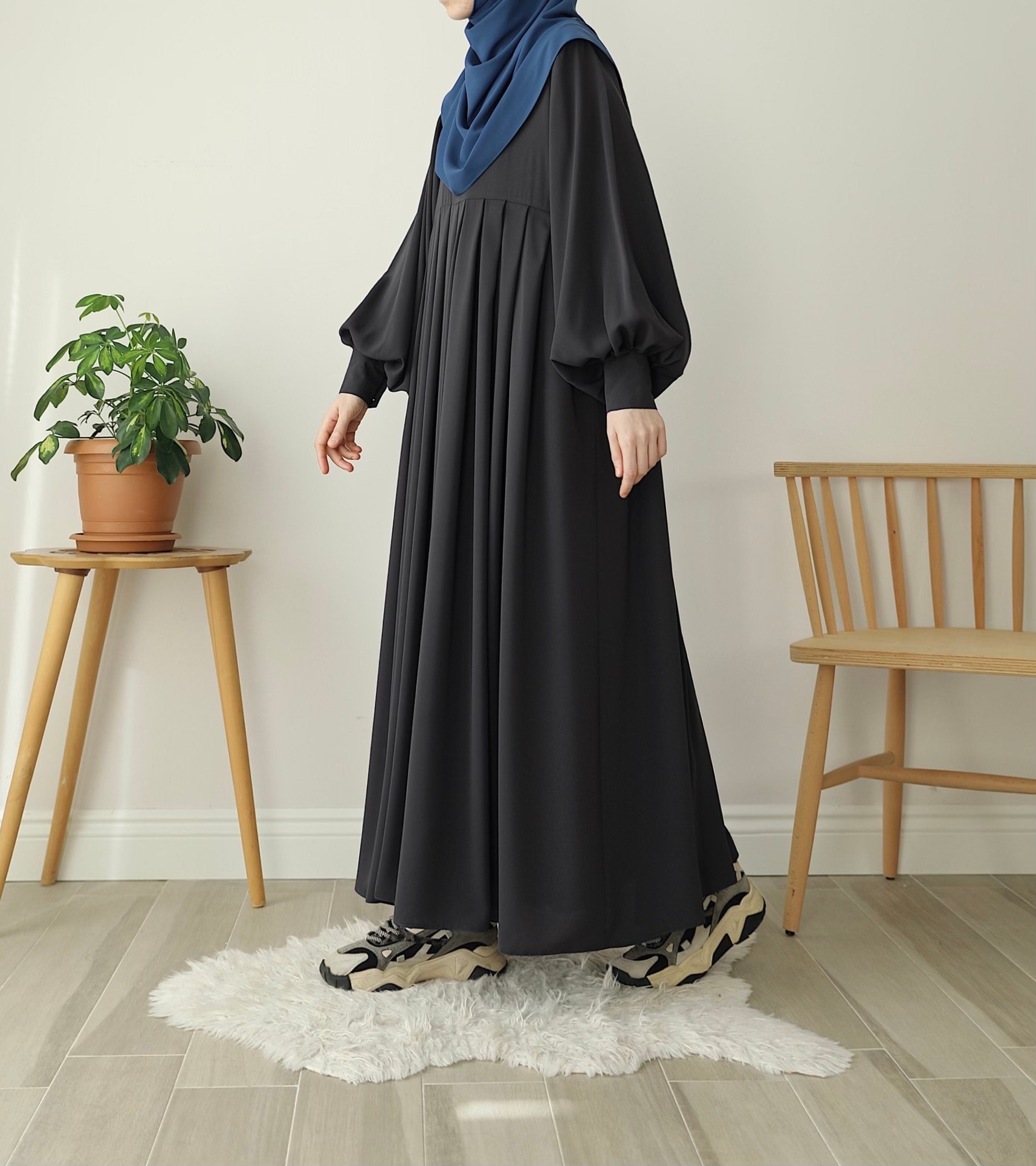 Beyza Elbise - Füme 