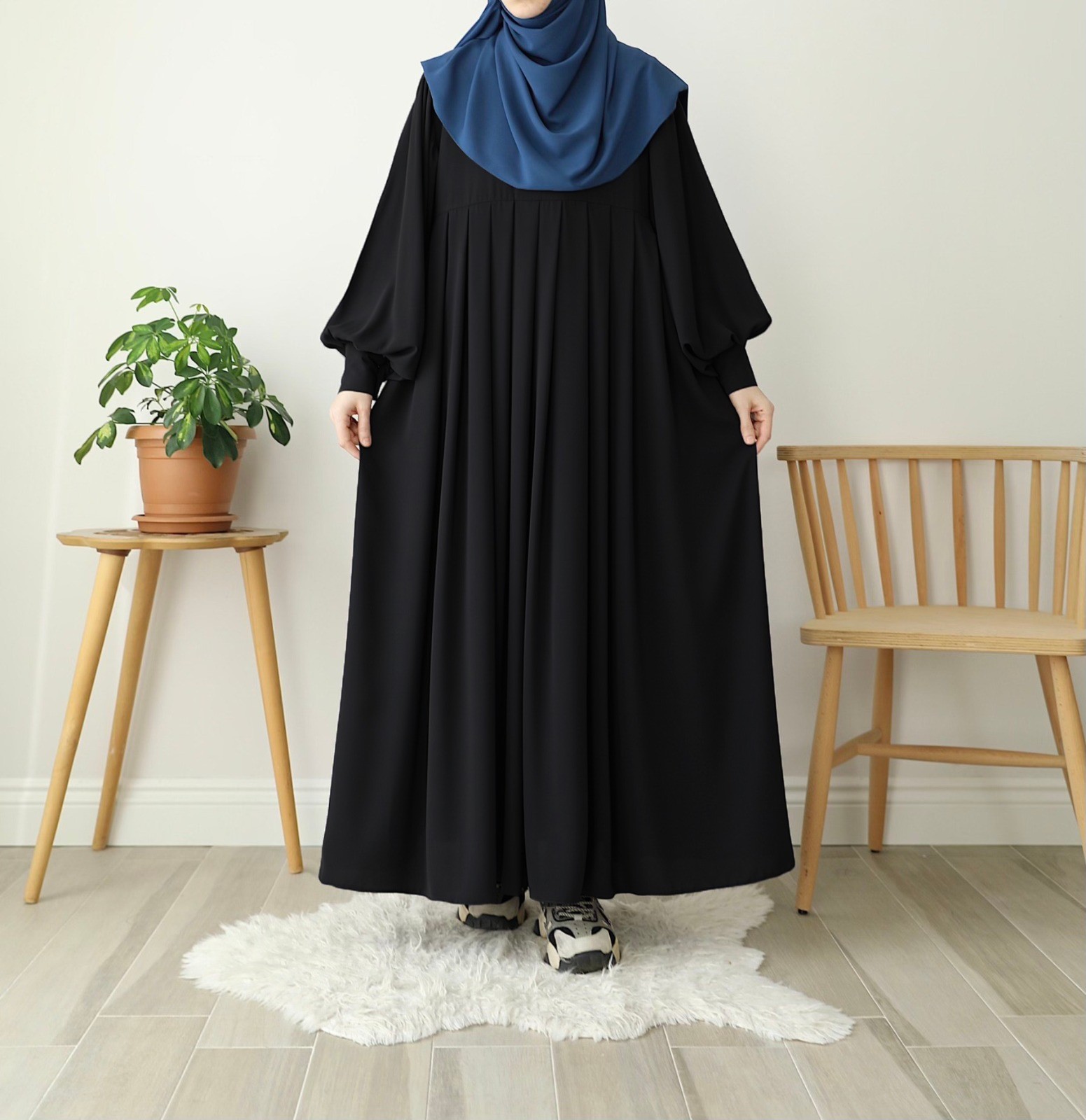 Beyza Elbise - Siyah 