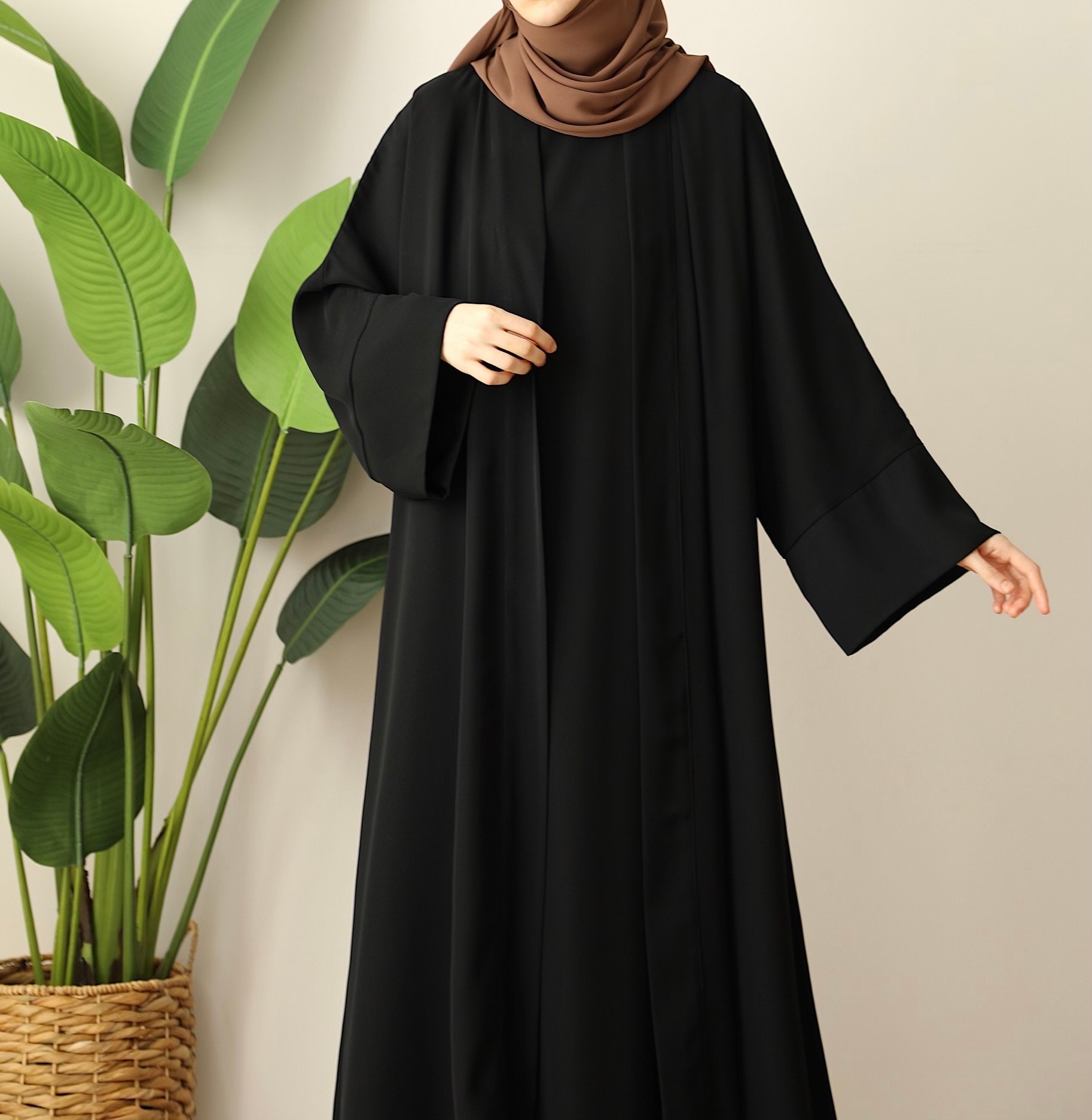 Sade Takım Abaya 