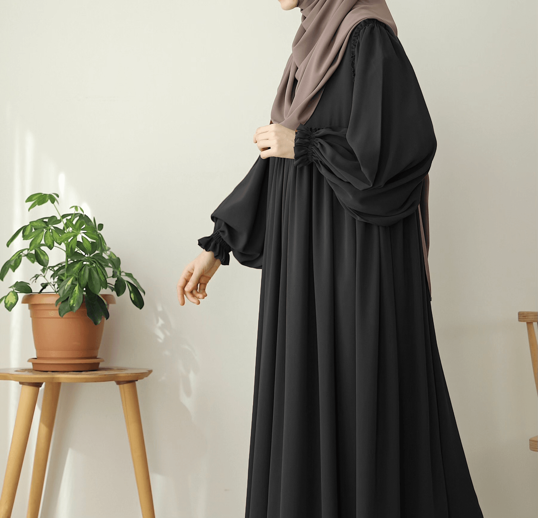 Sahra Elbise - Füme