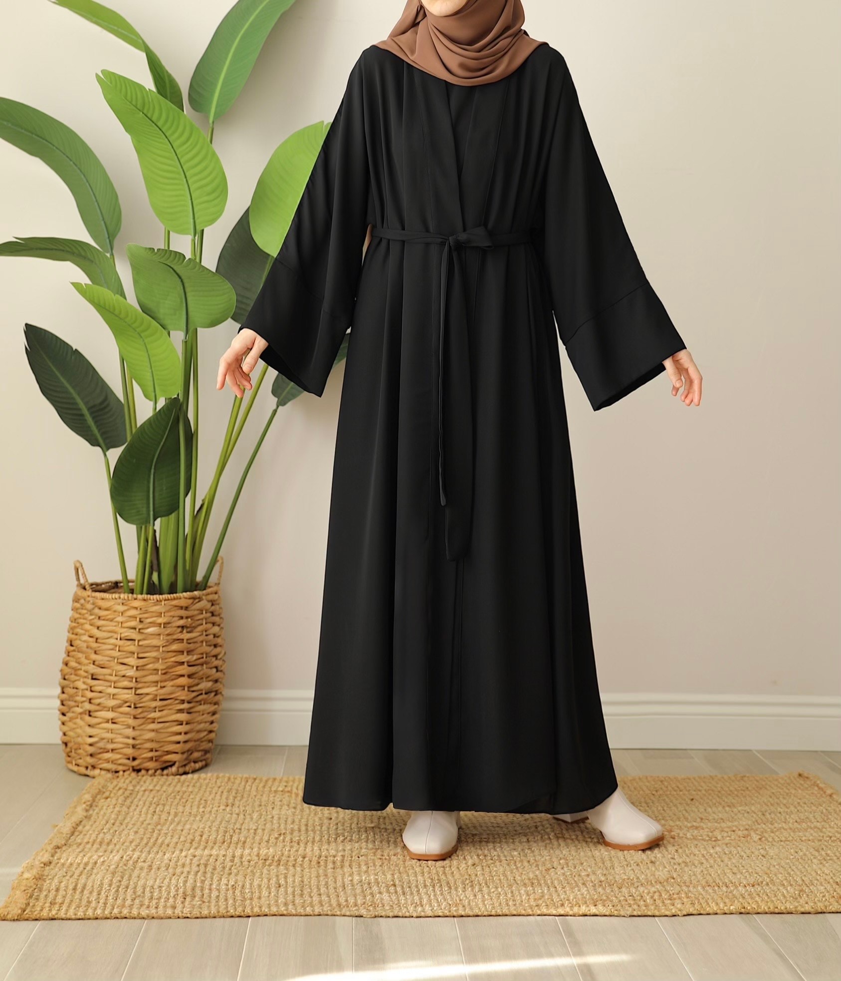 Sade Takım Abaya 