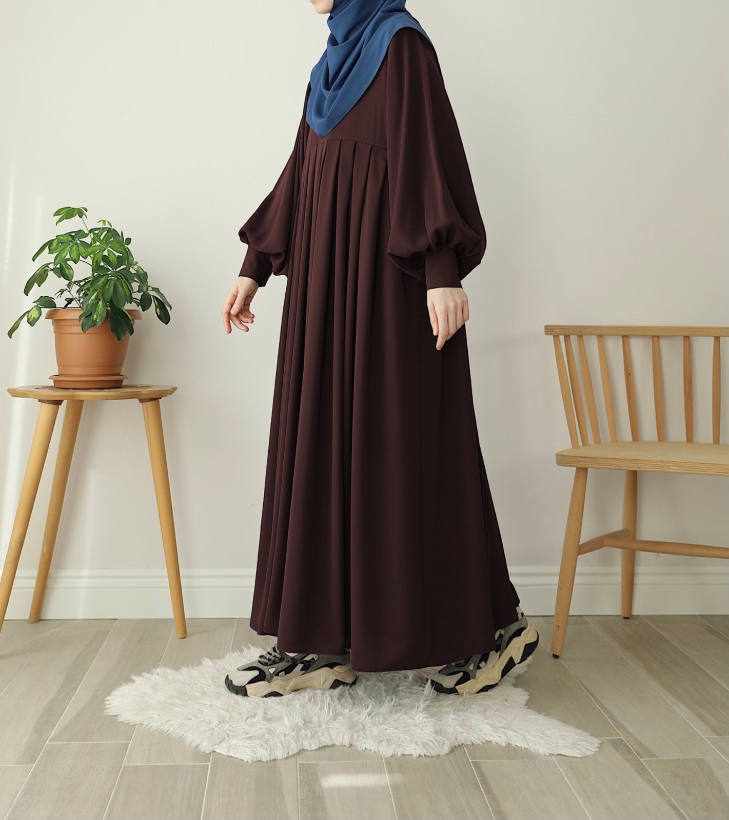 Beyza Elbise - Acı Kahve 