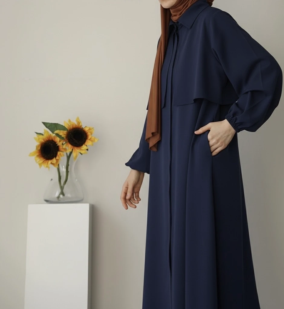 Sade İkili Takım - Lacivert