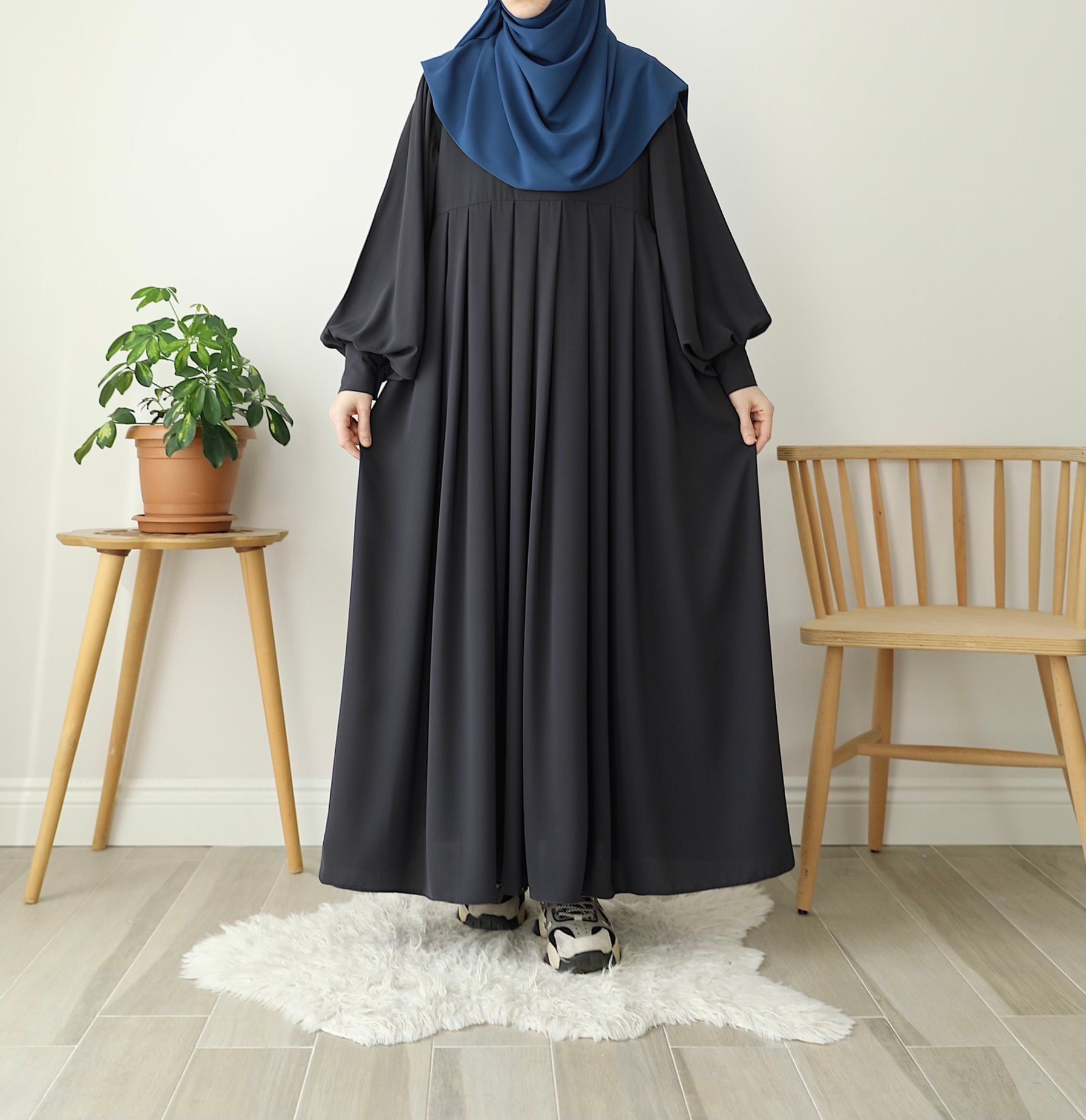 Beyza Elbise - Füme 