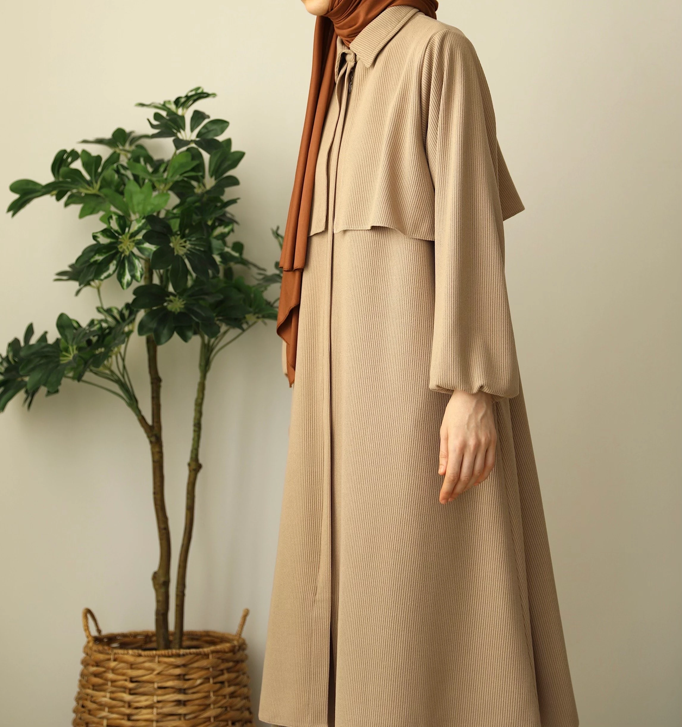 Sade Örme Takım - Bej 