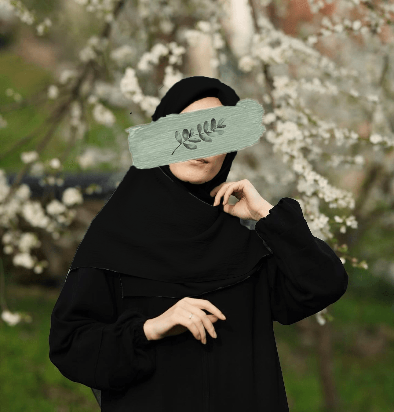Caz Eşarp - Siyah 