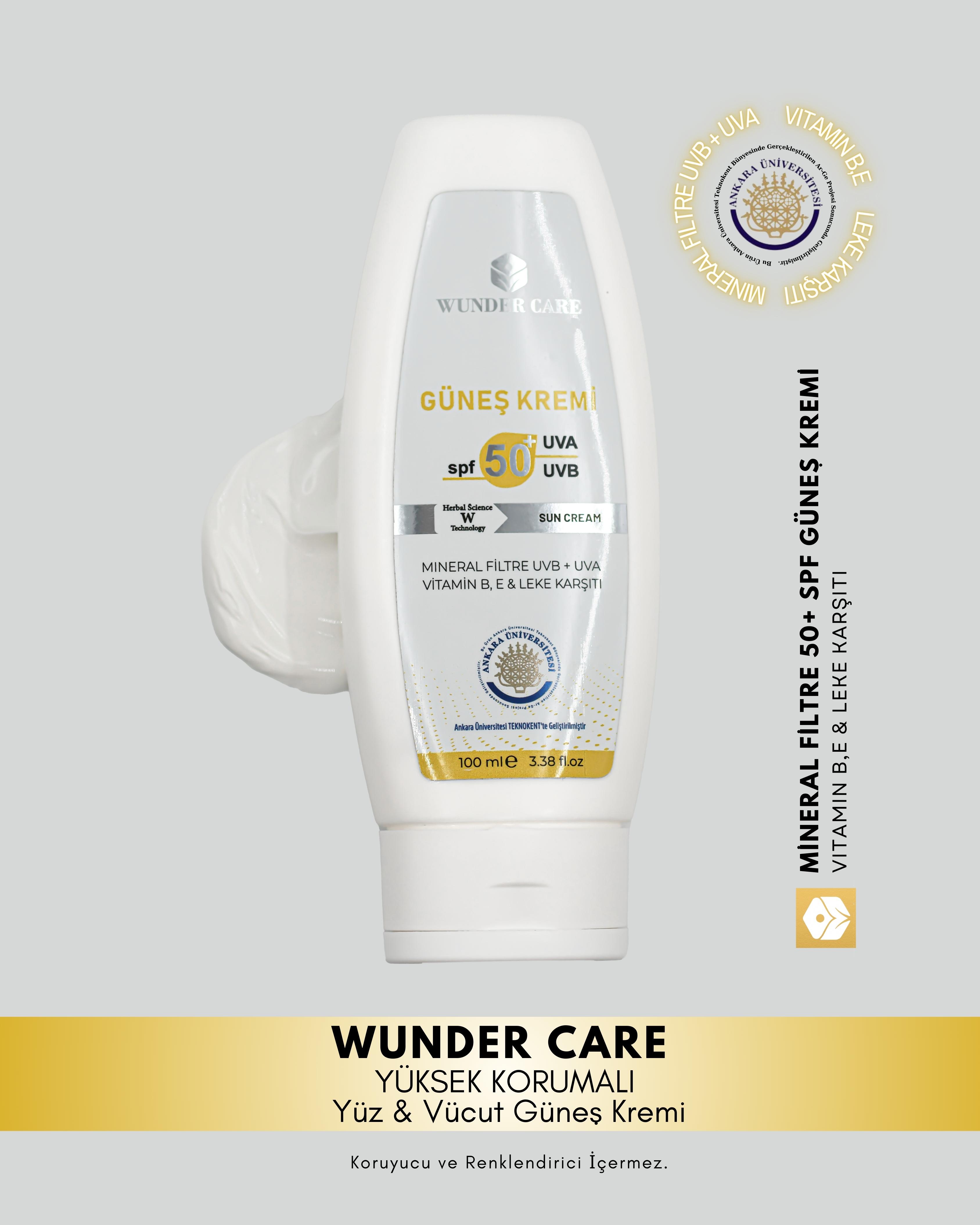 Wunder Care Güneş Kremi 100 ML