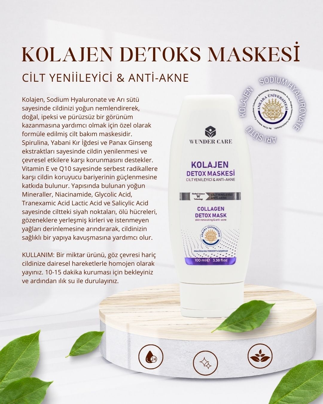 Kolajen Detox Maskesi