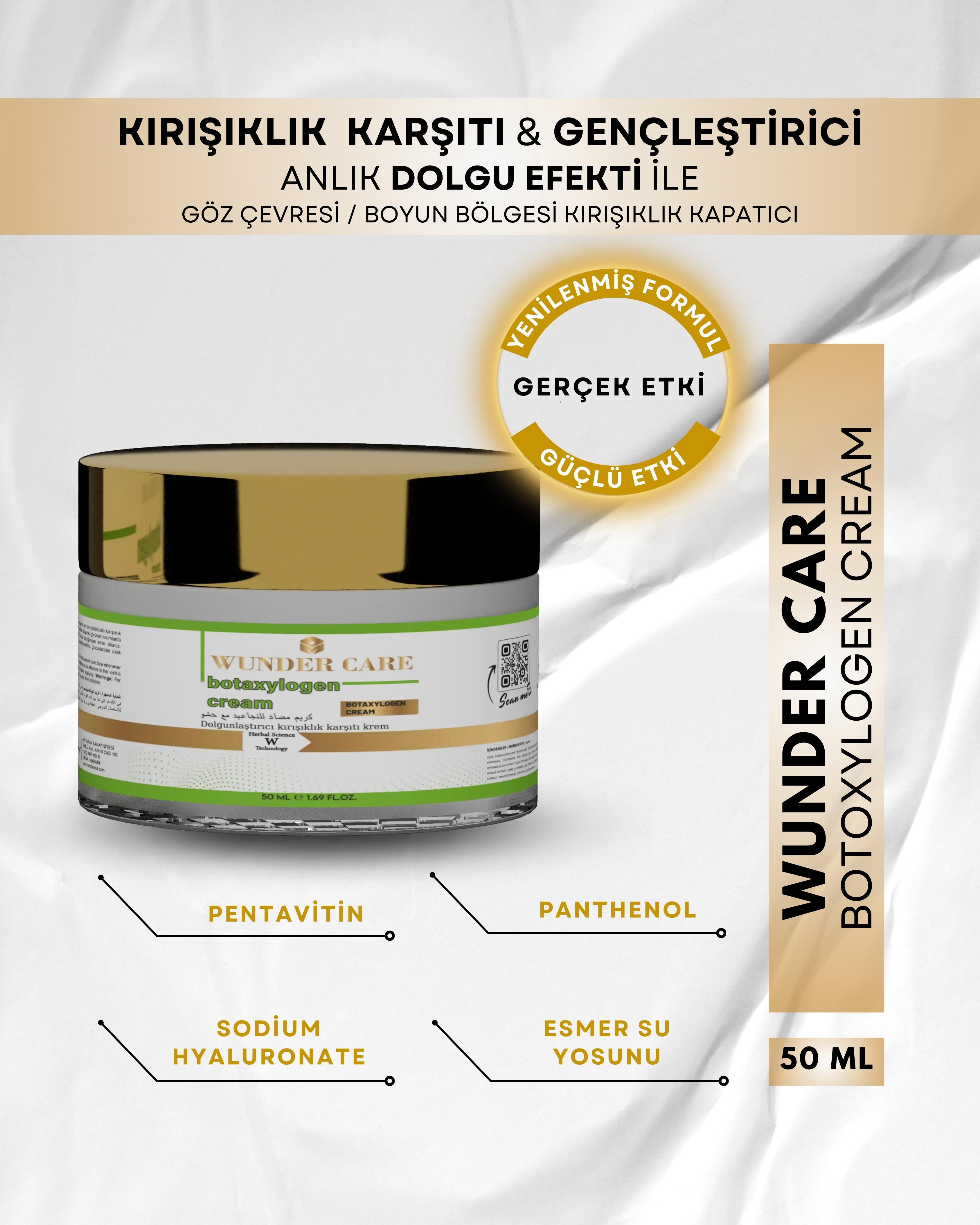 Wunder Care Botoks Kremi 50 ML