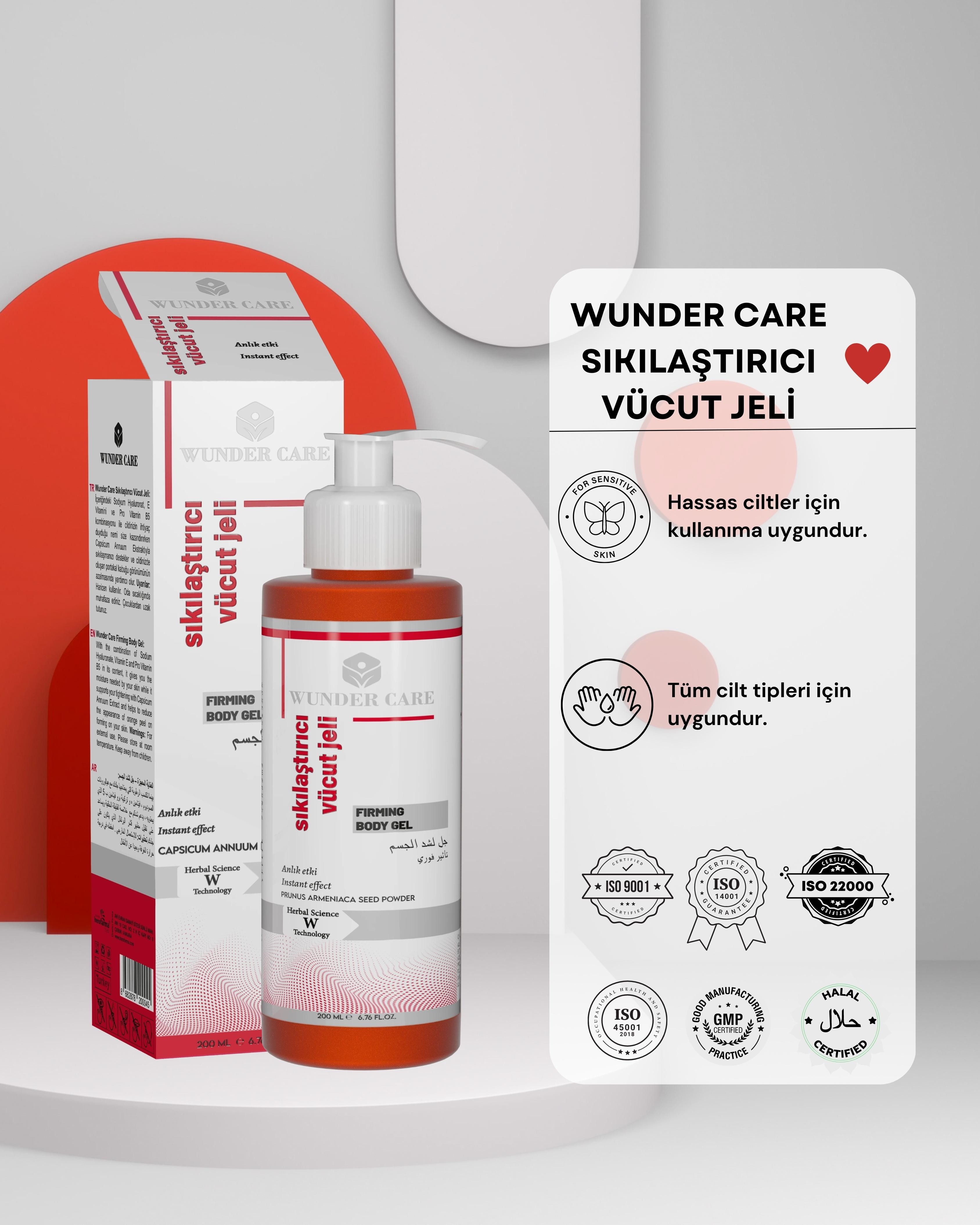 Wunder Care Sıkılaştırıcı Vücut Jeli 200 ML