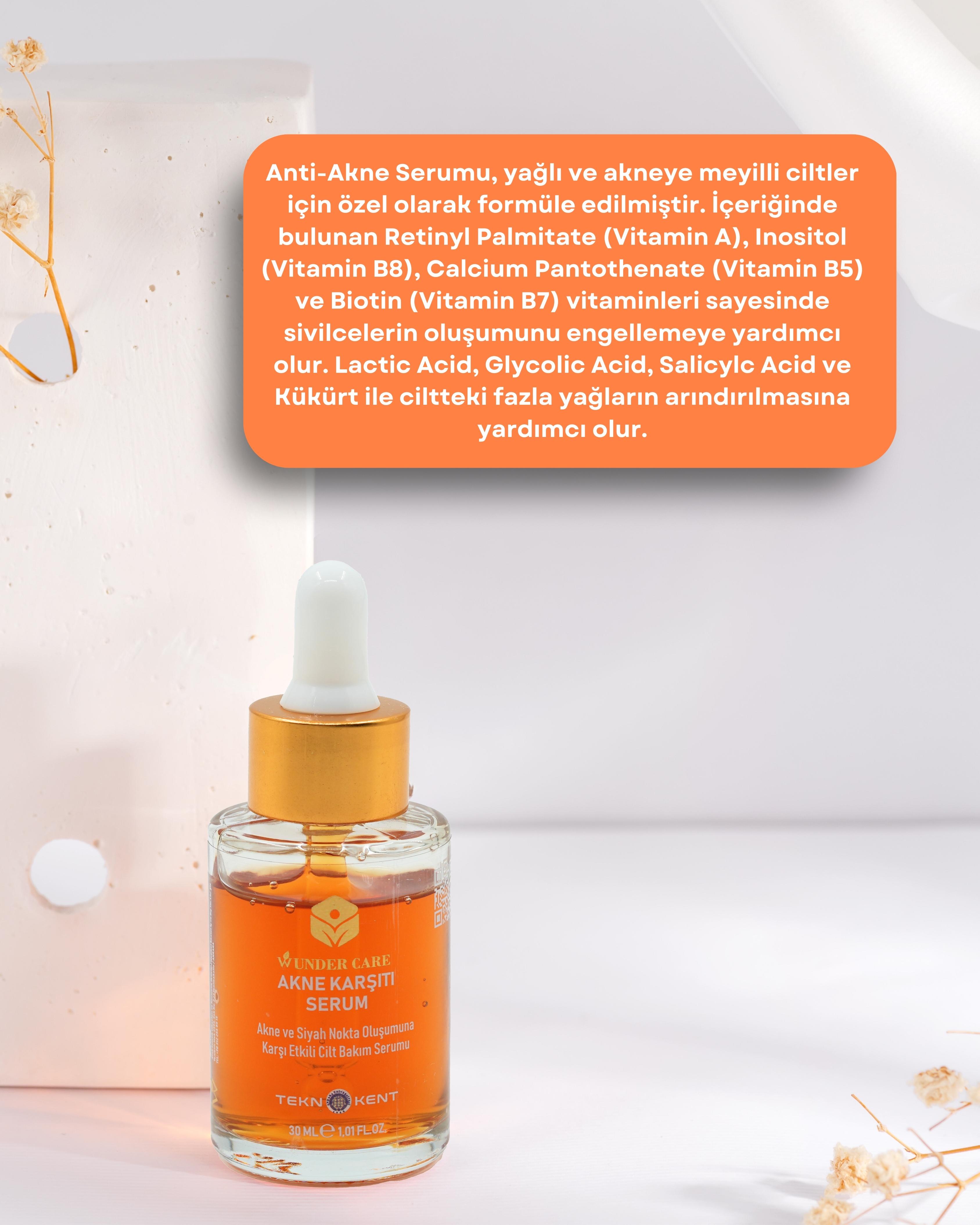Wunder Care Akne Karşıtı Serum 30ml