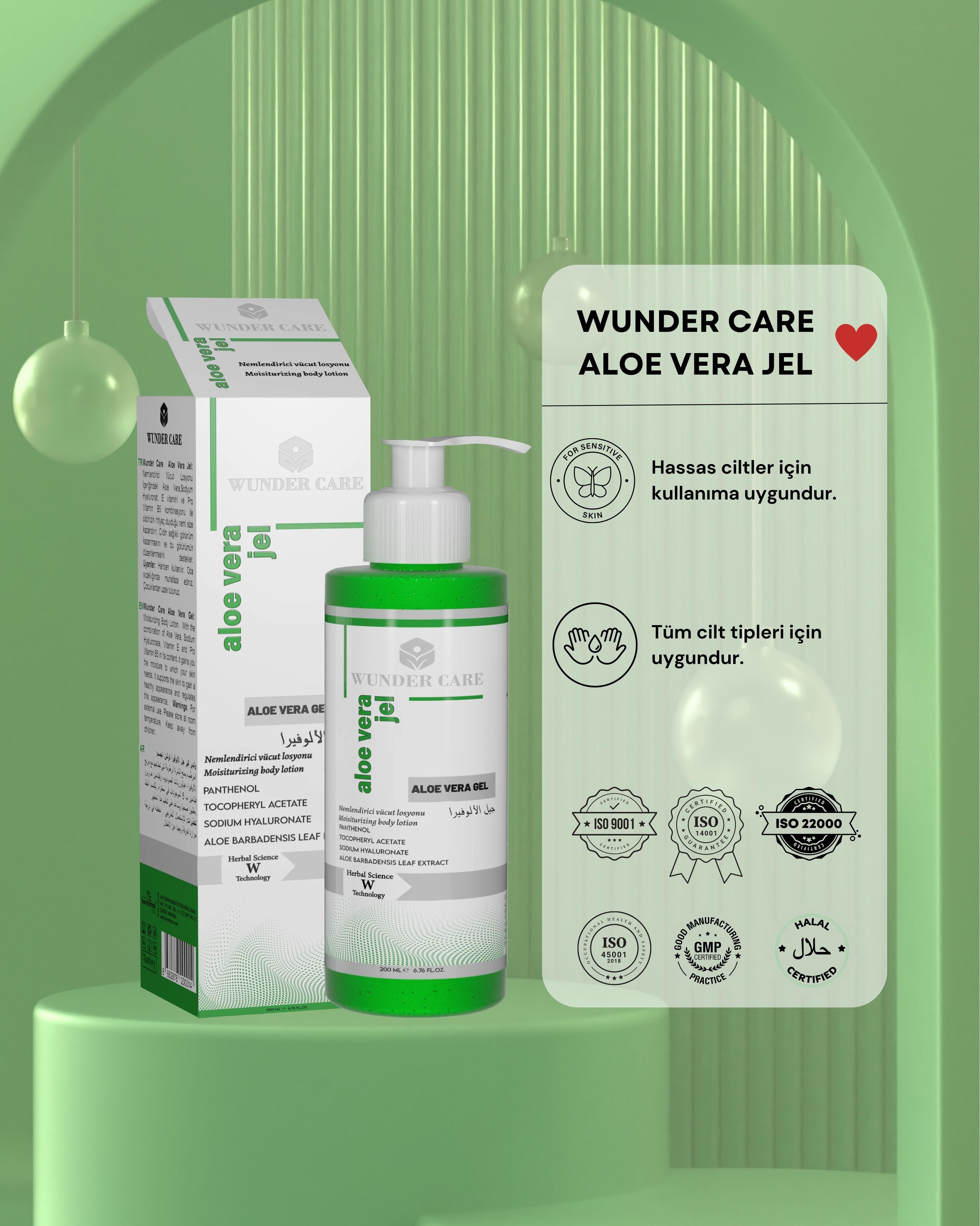 Wunder Care Aleo Vera Jell 200 ML