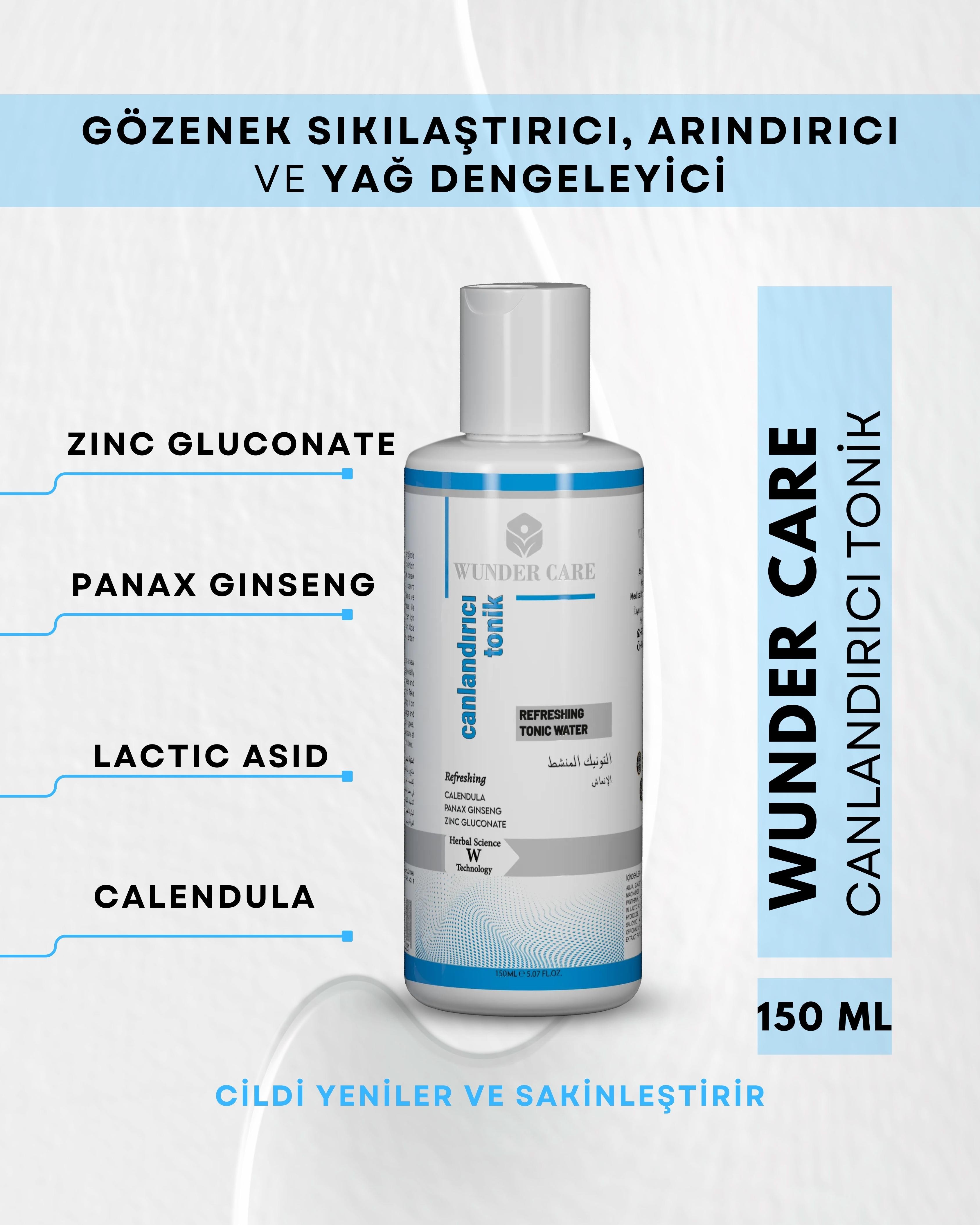 Wunder Care Canlandırıcı Tonik 150 ML