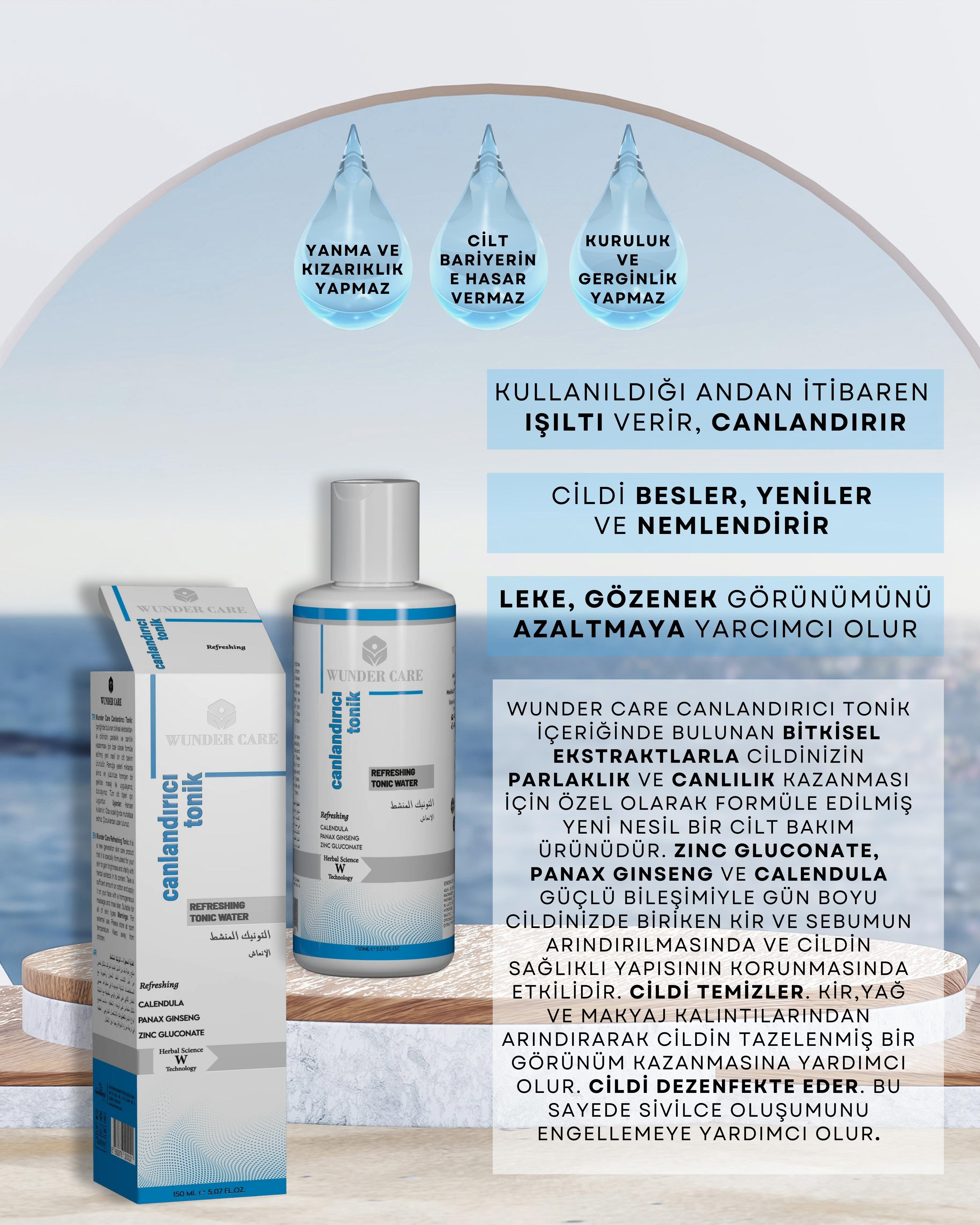 Wunder Care Canlandırıcı Tonik 150 ML