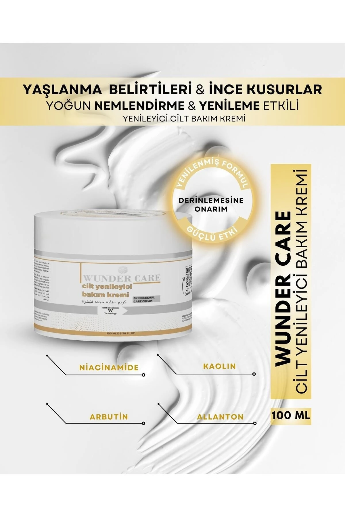 Cilt Yenileyici Krem Leke Karşıtı & Aydınlatıcı, Eşitleyici Ve Yenileyici Krem