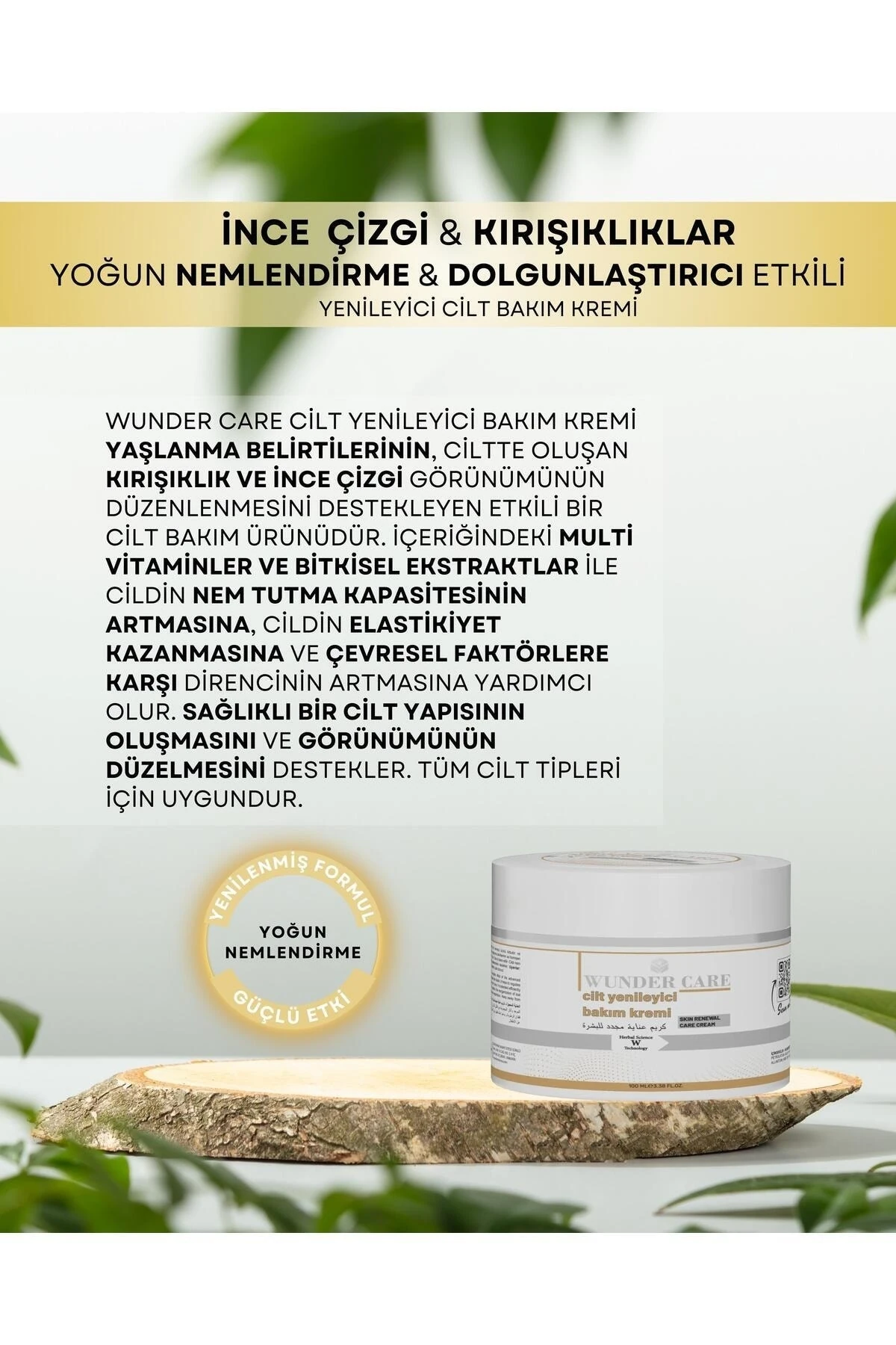 Cilt Yenileyici Krem Leke Karşıtı & Aydınlatıcı, Eşitleyici Ve Yenileyici Krem