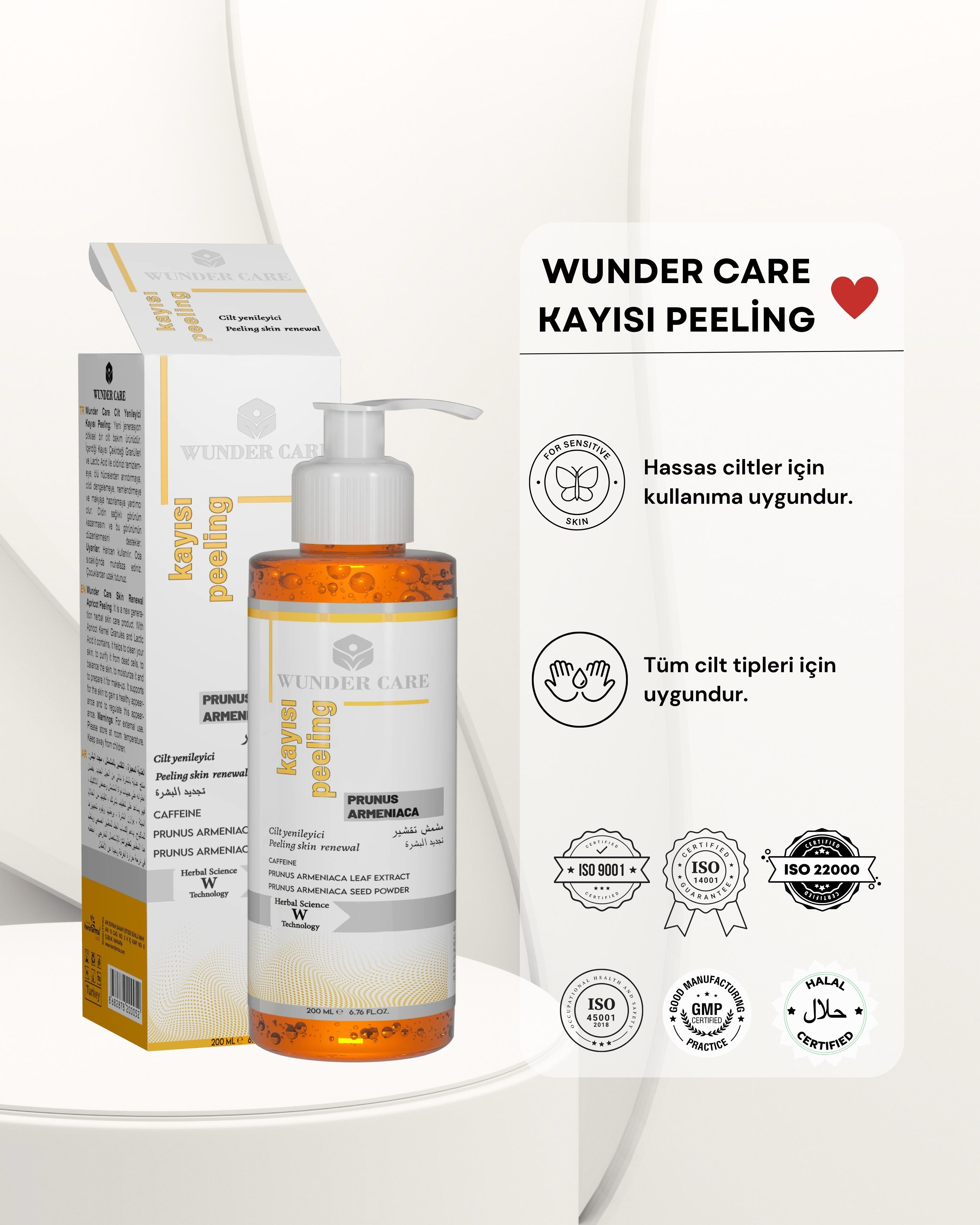 Wunder Care Kayısı Peeling 200 ML