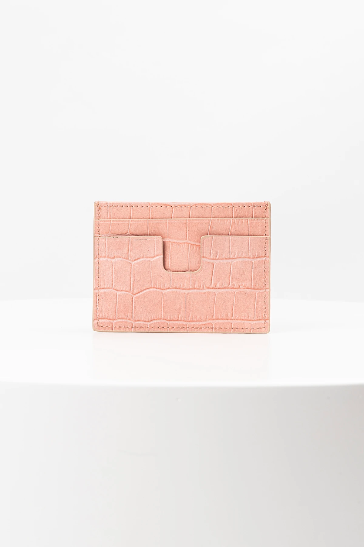 Owpi Kroko Deri Minimal Unisex Kartlık