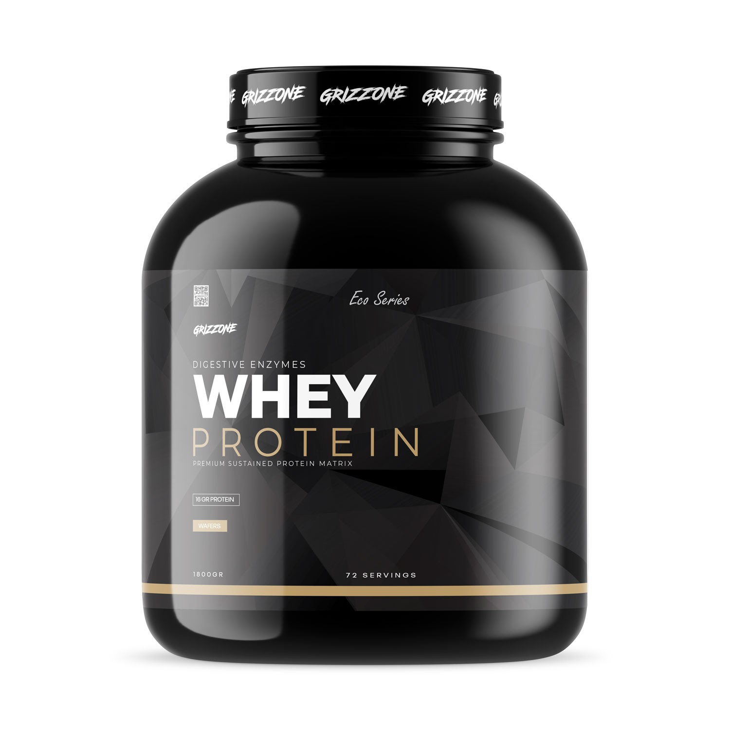 GRIZZONE 1800 GR WPC70 WHEY PROTEIN 72 SERVIS