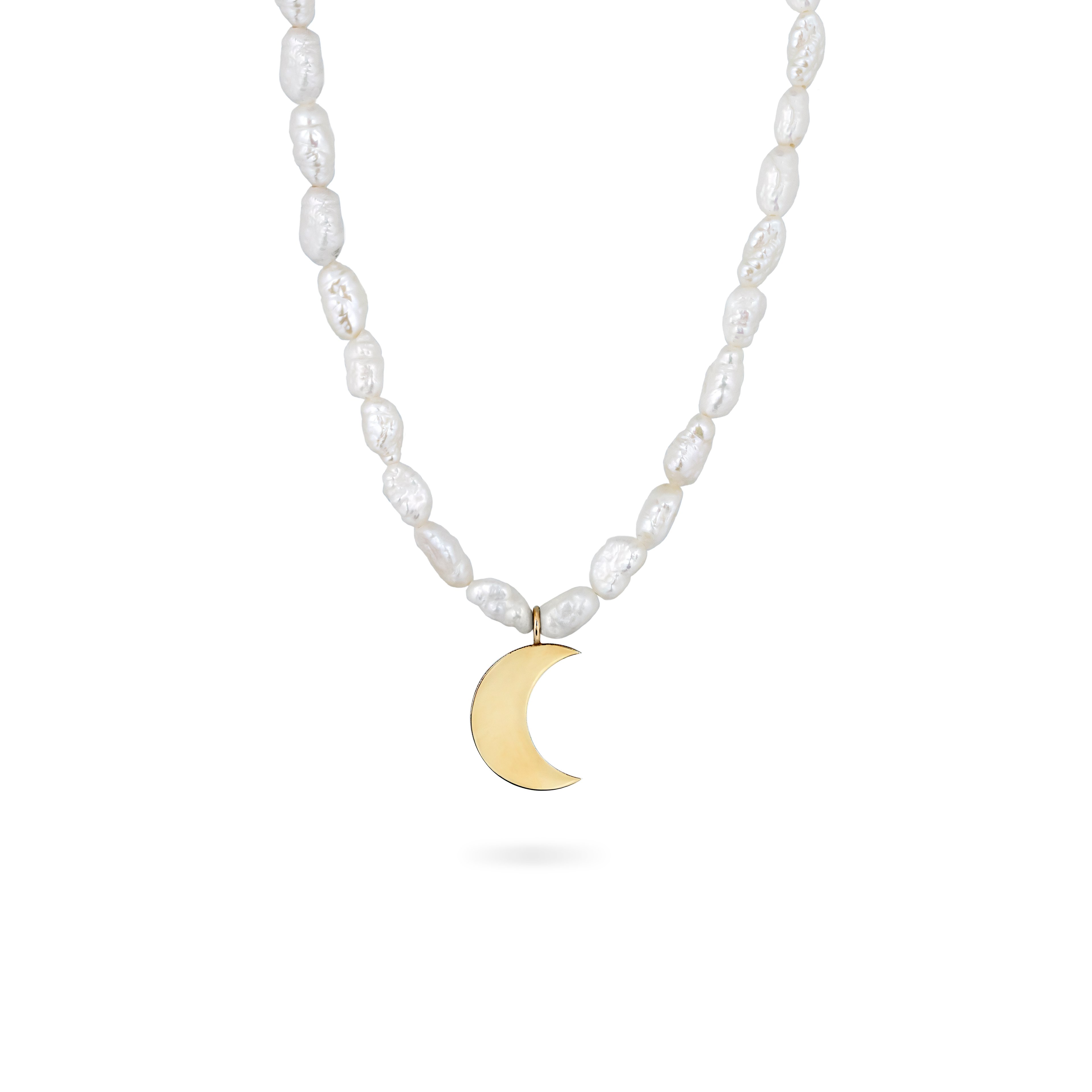 Pearl Moon Kolye