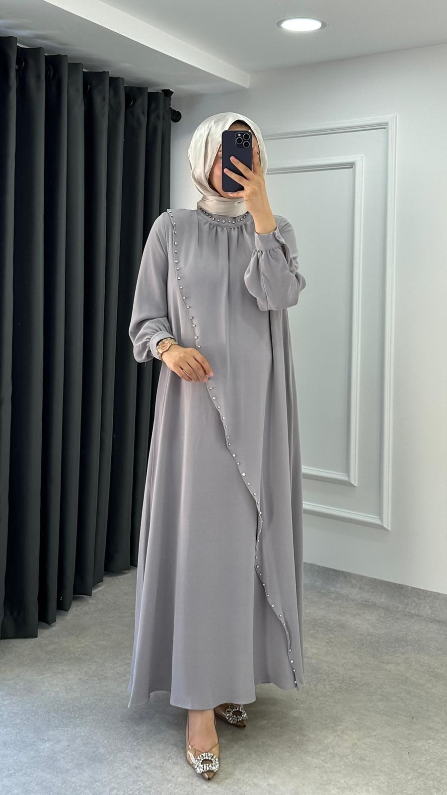 Feyza Elbise - Gri