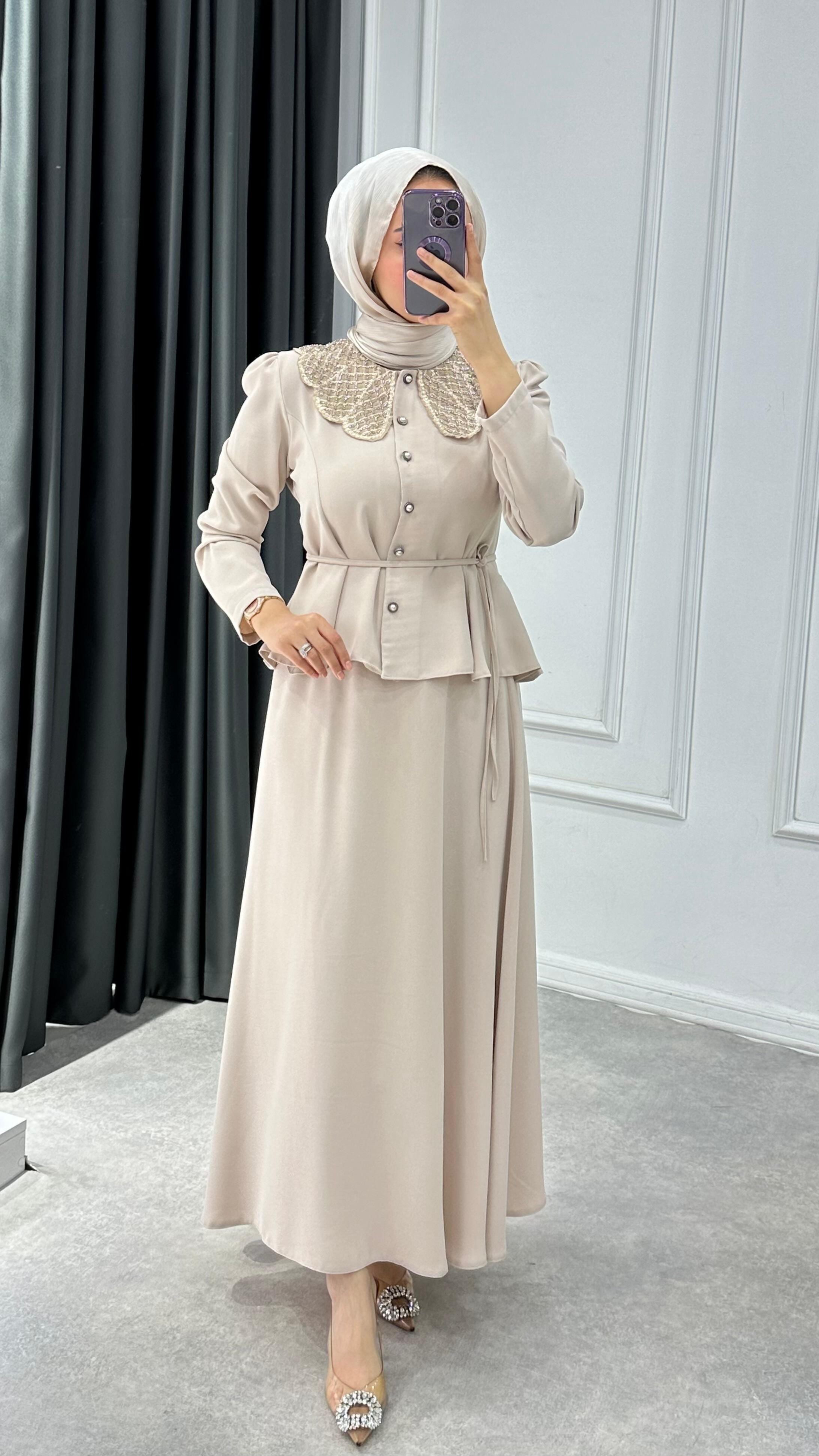 Simay Takım  - Bej