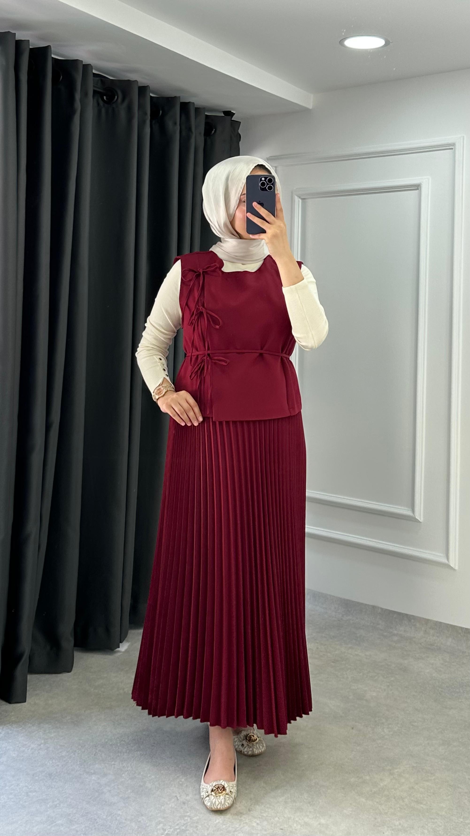 Nazlı Takım - Bordo