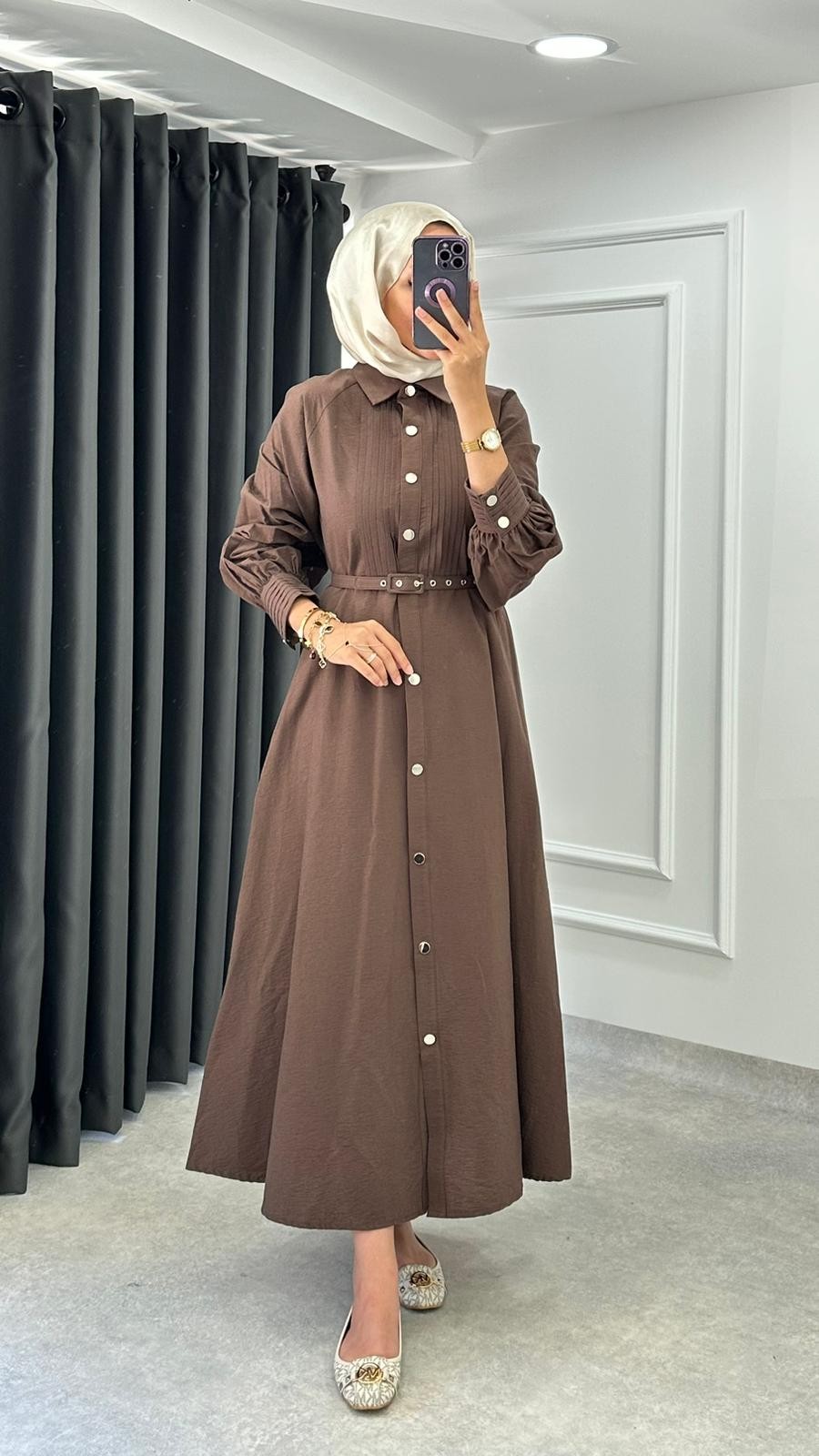 Farah Elbise - Kahve