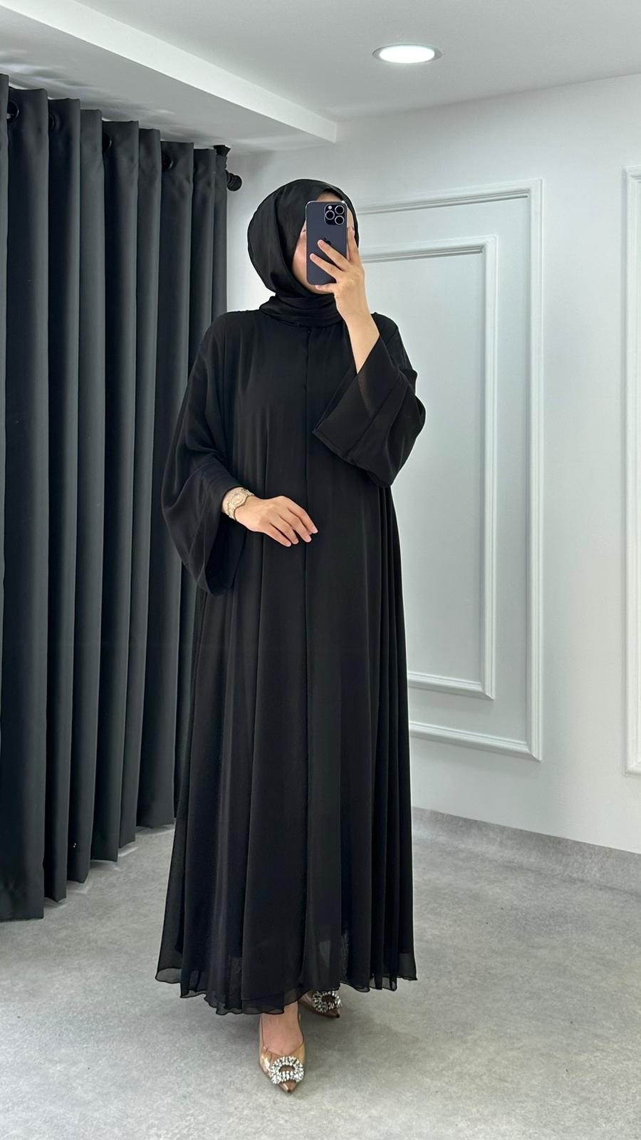 Hilya Abaya - Siyah