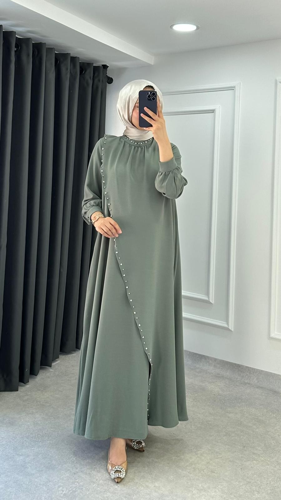 Feyza Elbise - Yeşil