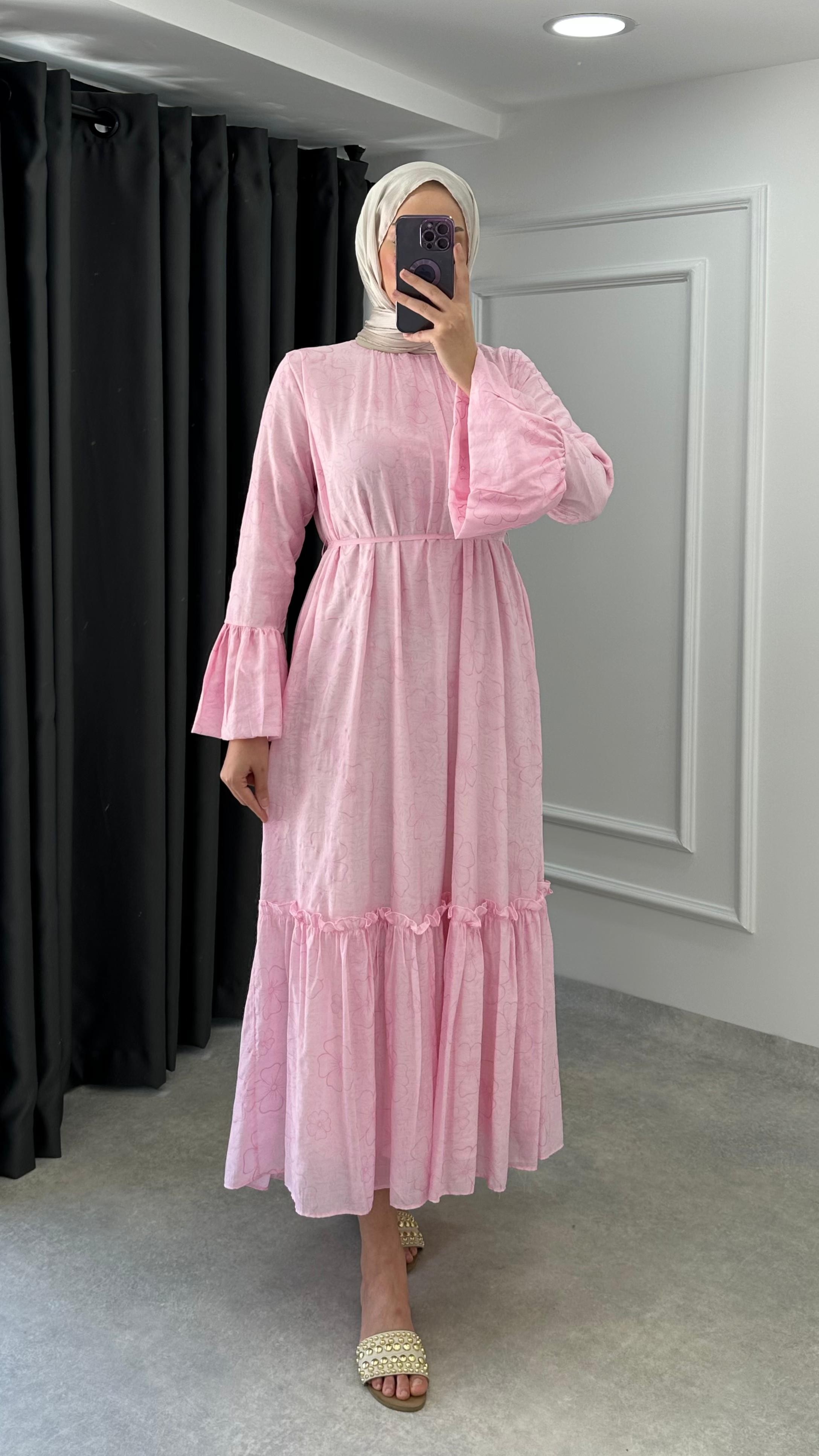 Lara Elbise  - Pembe