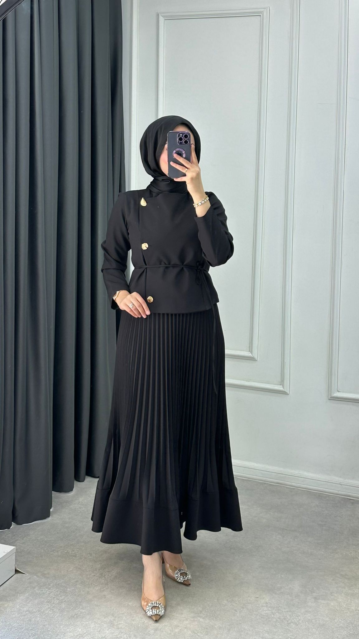 Sofia Takım  - Siyah