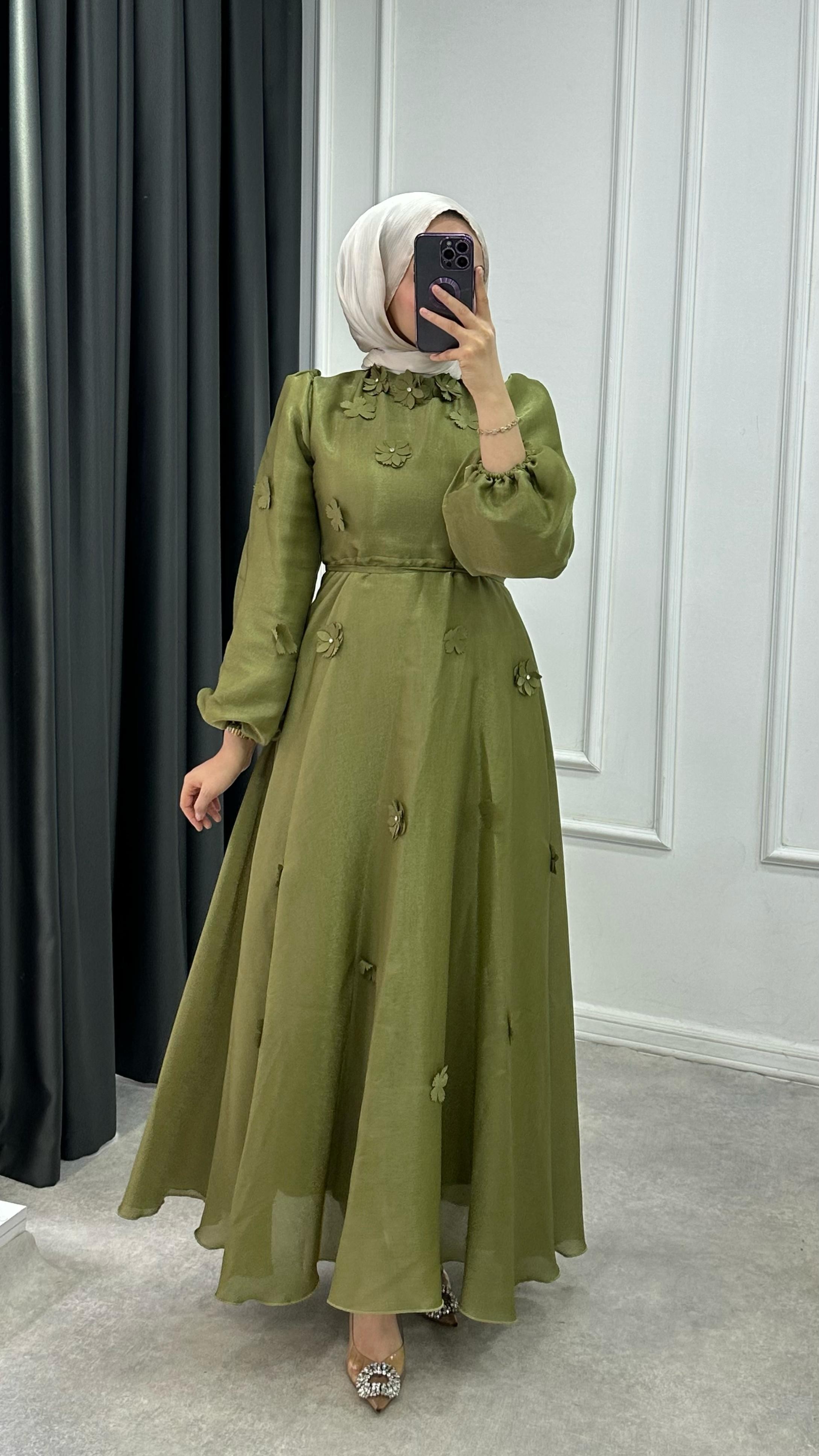Firuze Elbise  - Yeşil