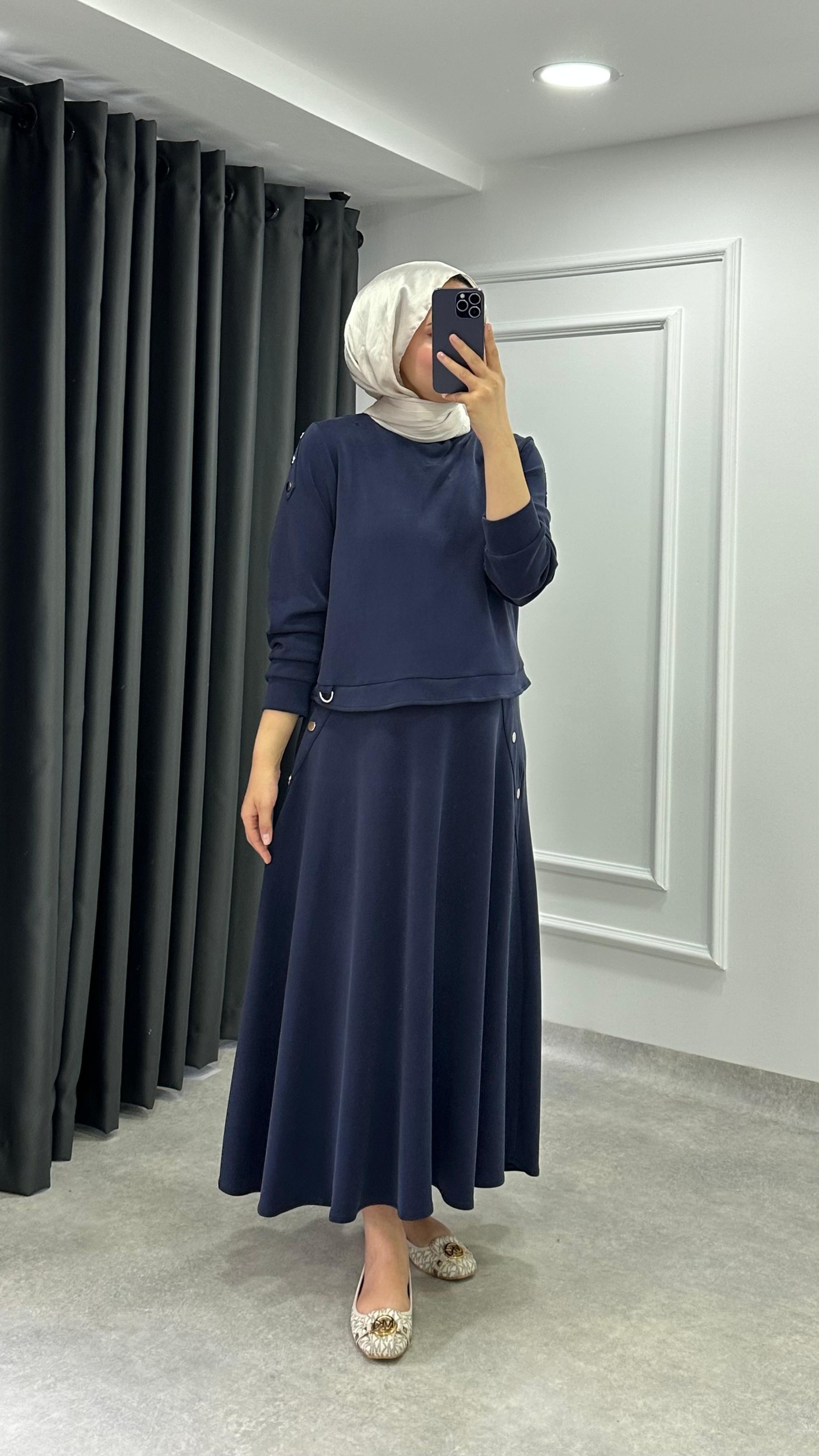 Nurgül Oysh Takım - Lacivert