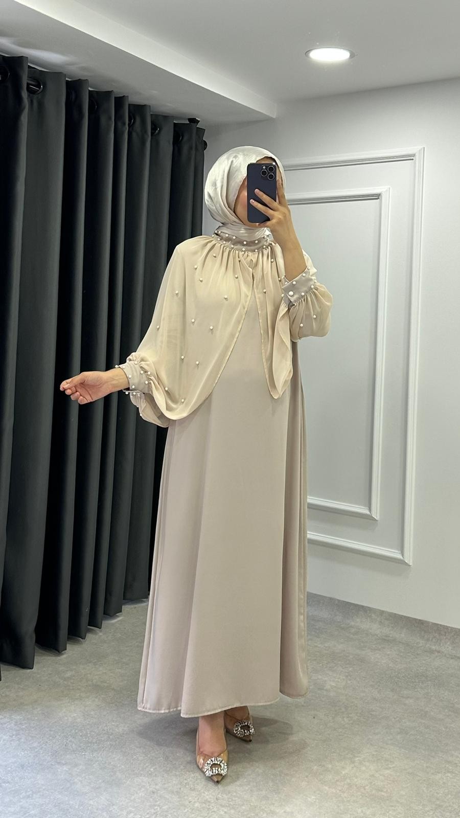 Masal Elbise  - Bej