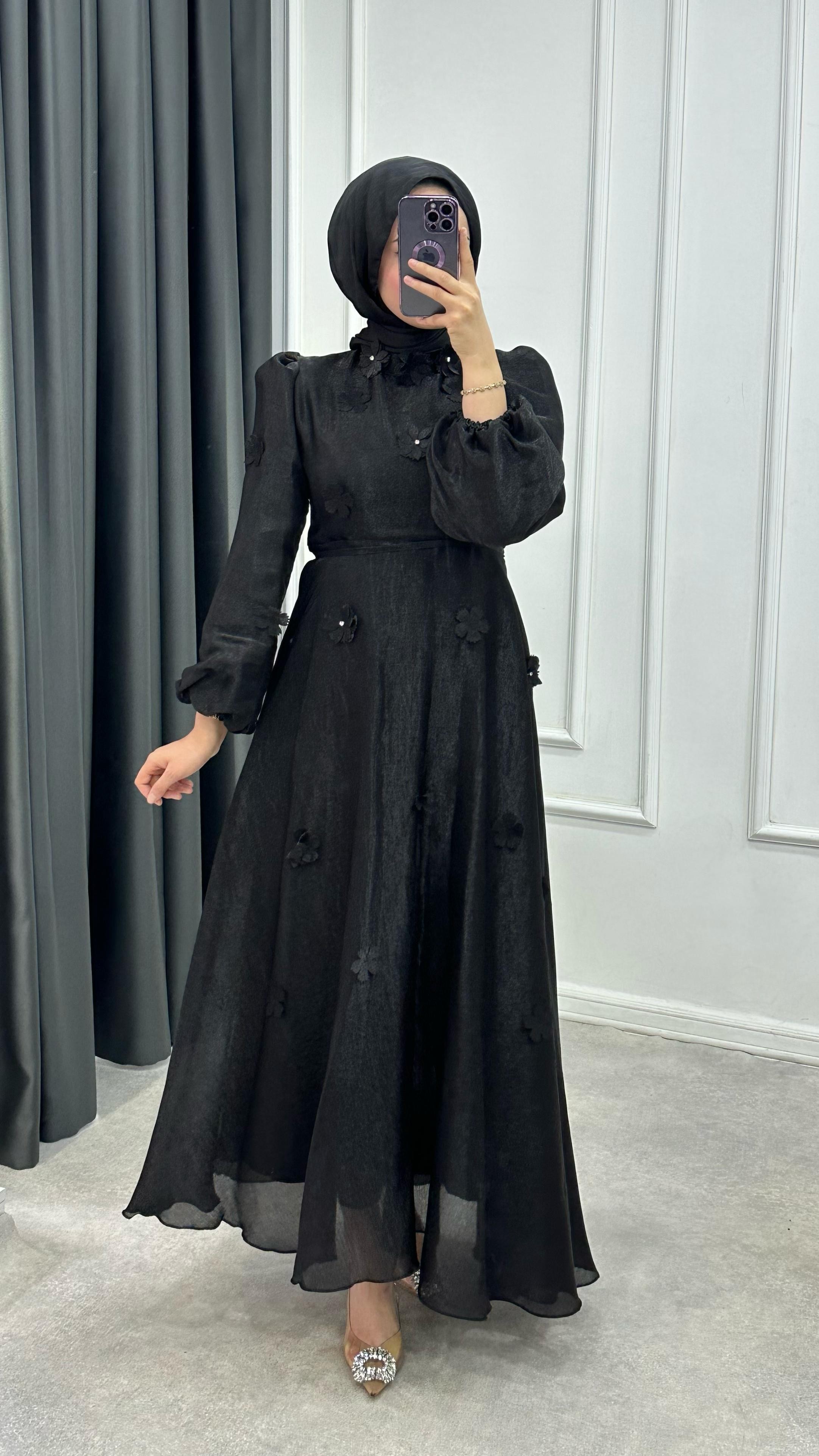 Firuze Elbise  - Siyah