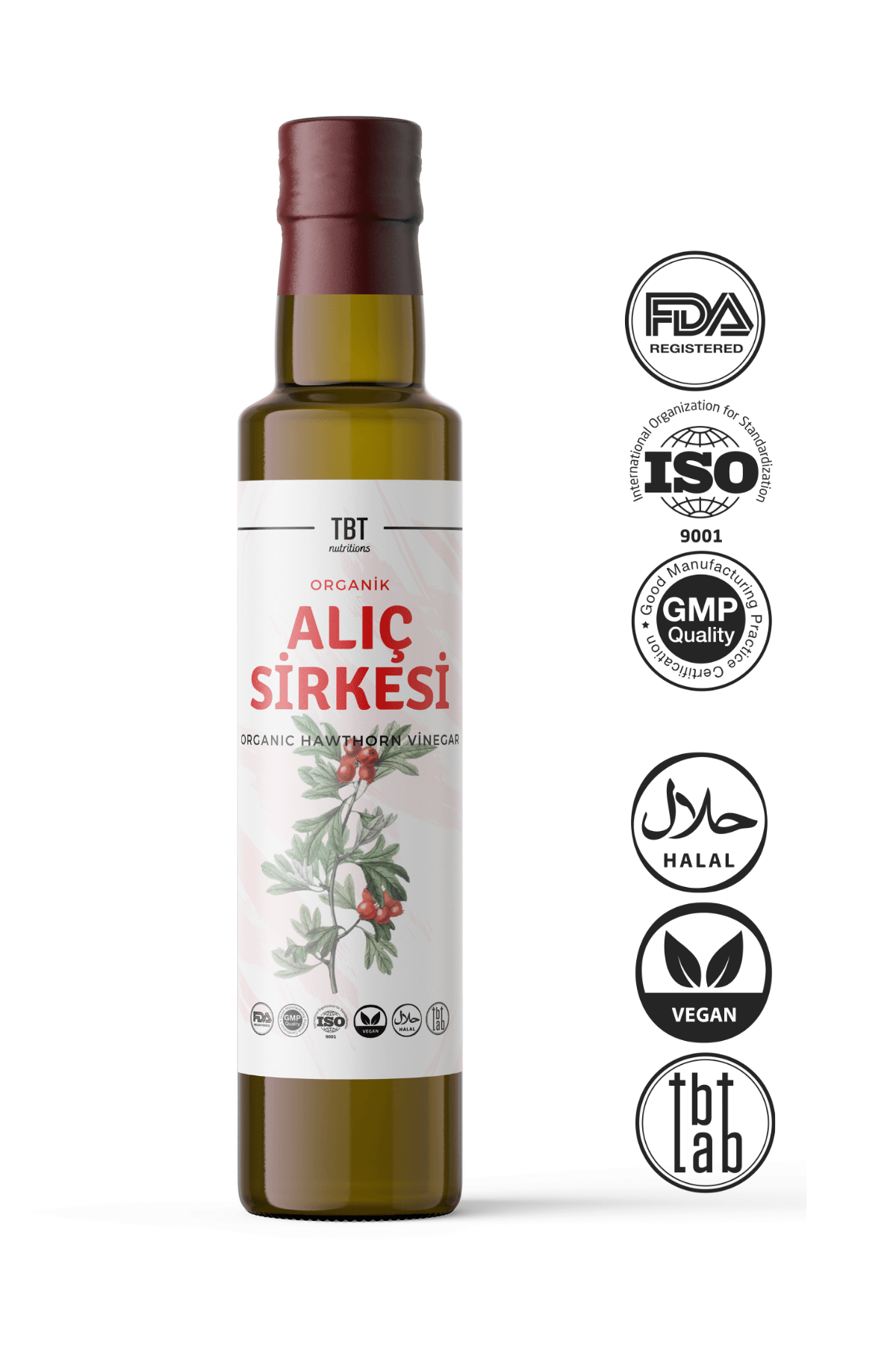 Organik Alıç Sirkesi | Doğal Ortamından | 250 Ml |