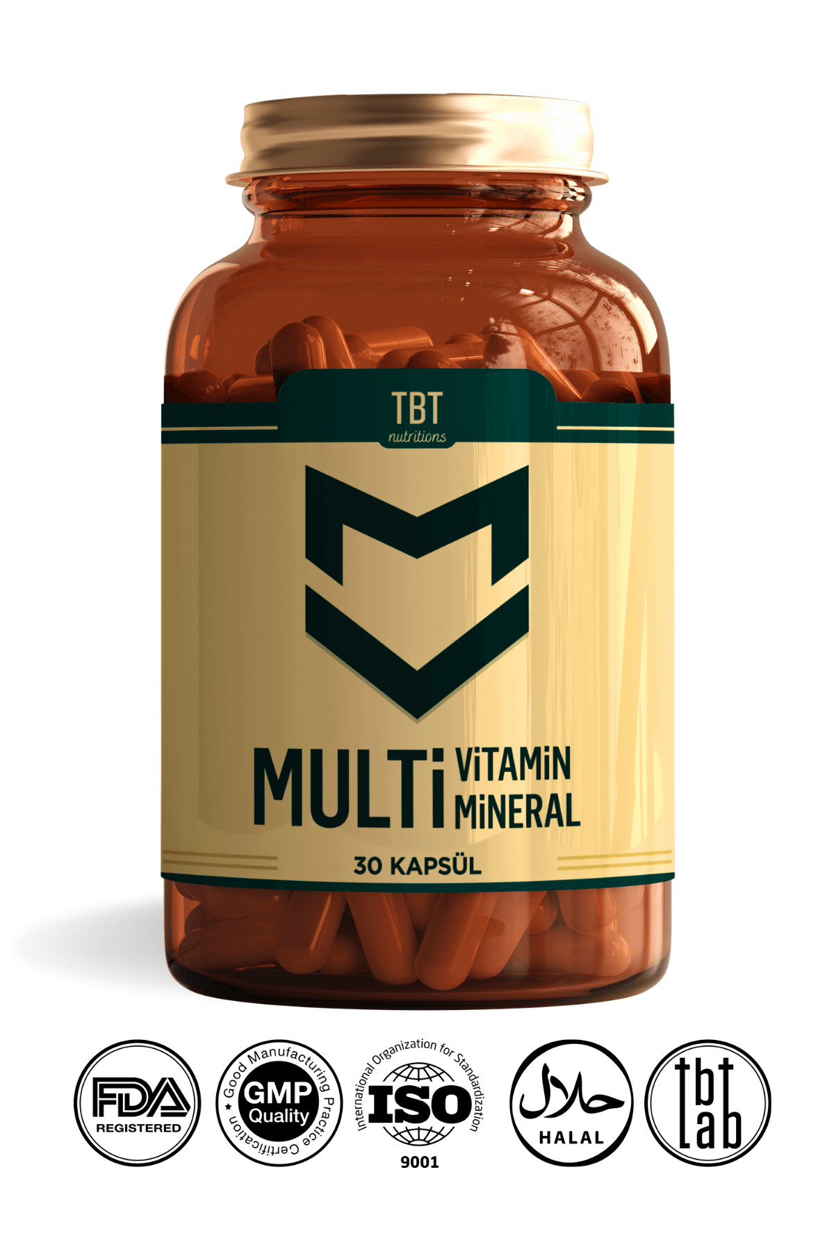 Multivitamin - Multimineral & Omega -3 Içeren Takviye Edici Gıda 30 Softjel Kapsül