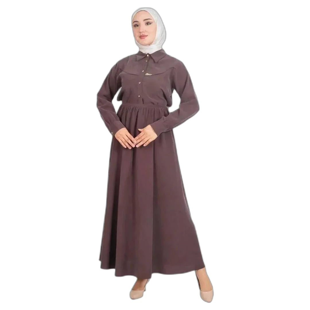 3118 modal kumaş etekli takım