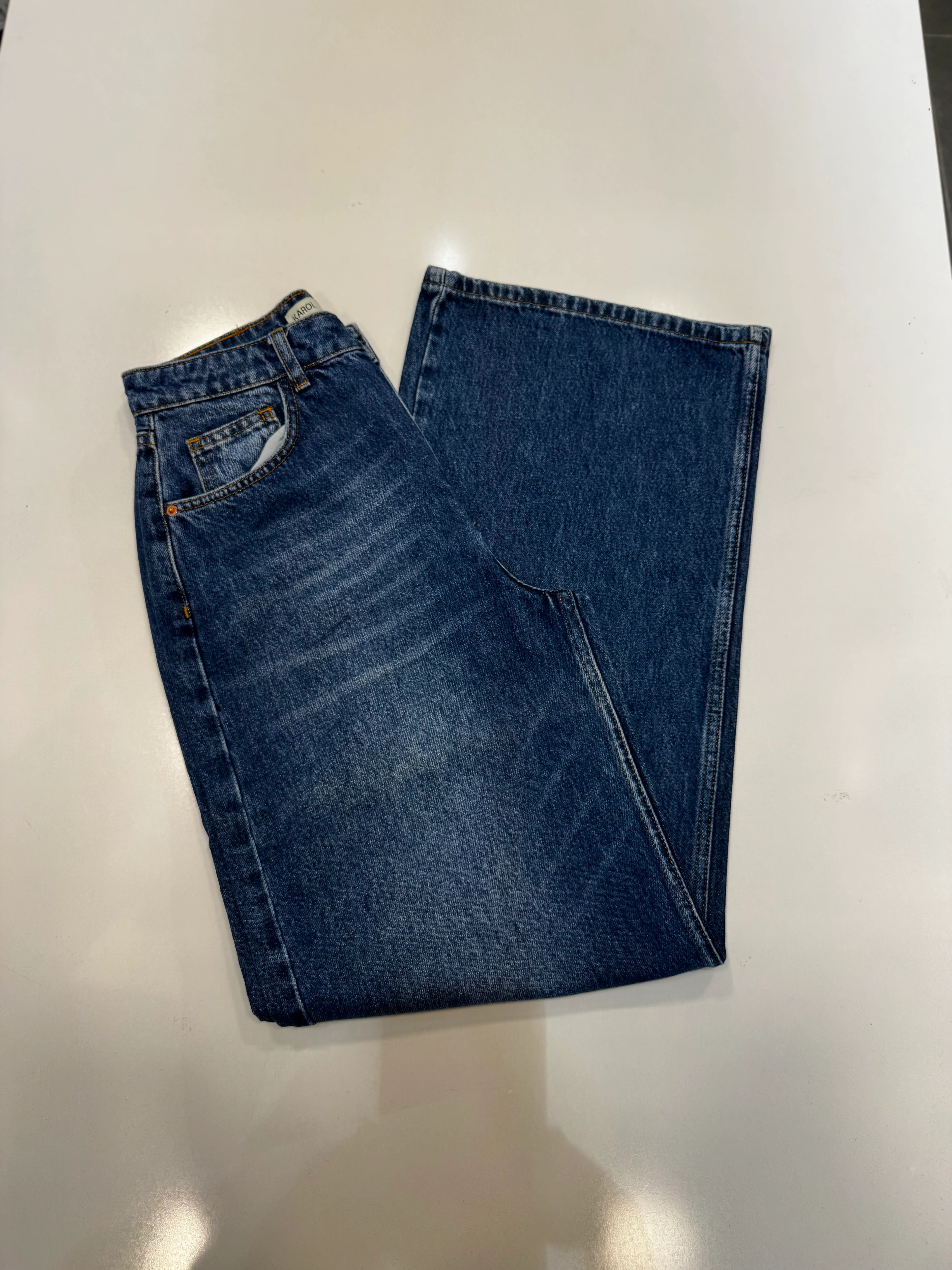 Bol Kesim kot pantolon