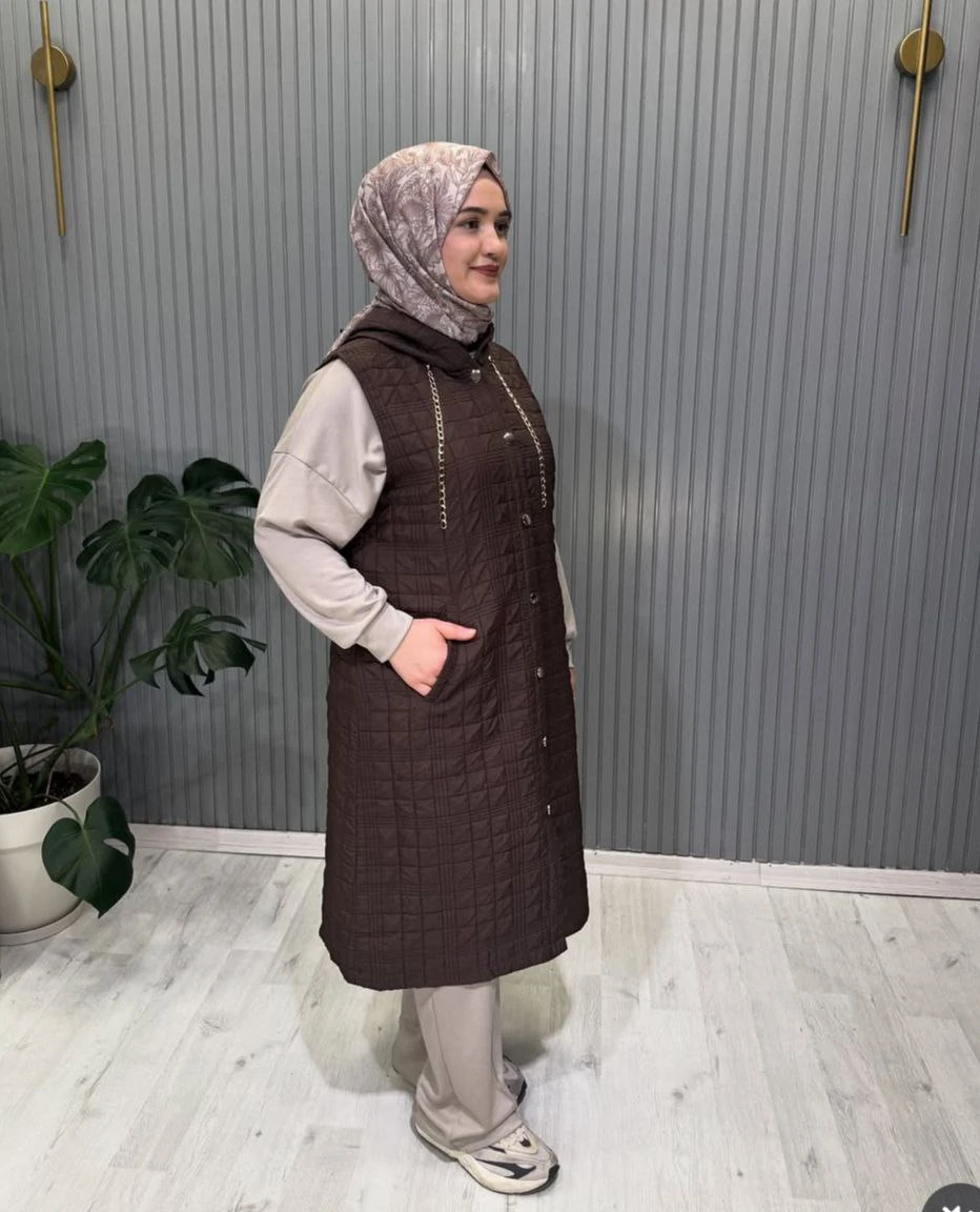 Kapitone Kolsuz Yelek