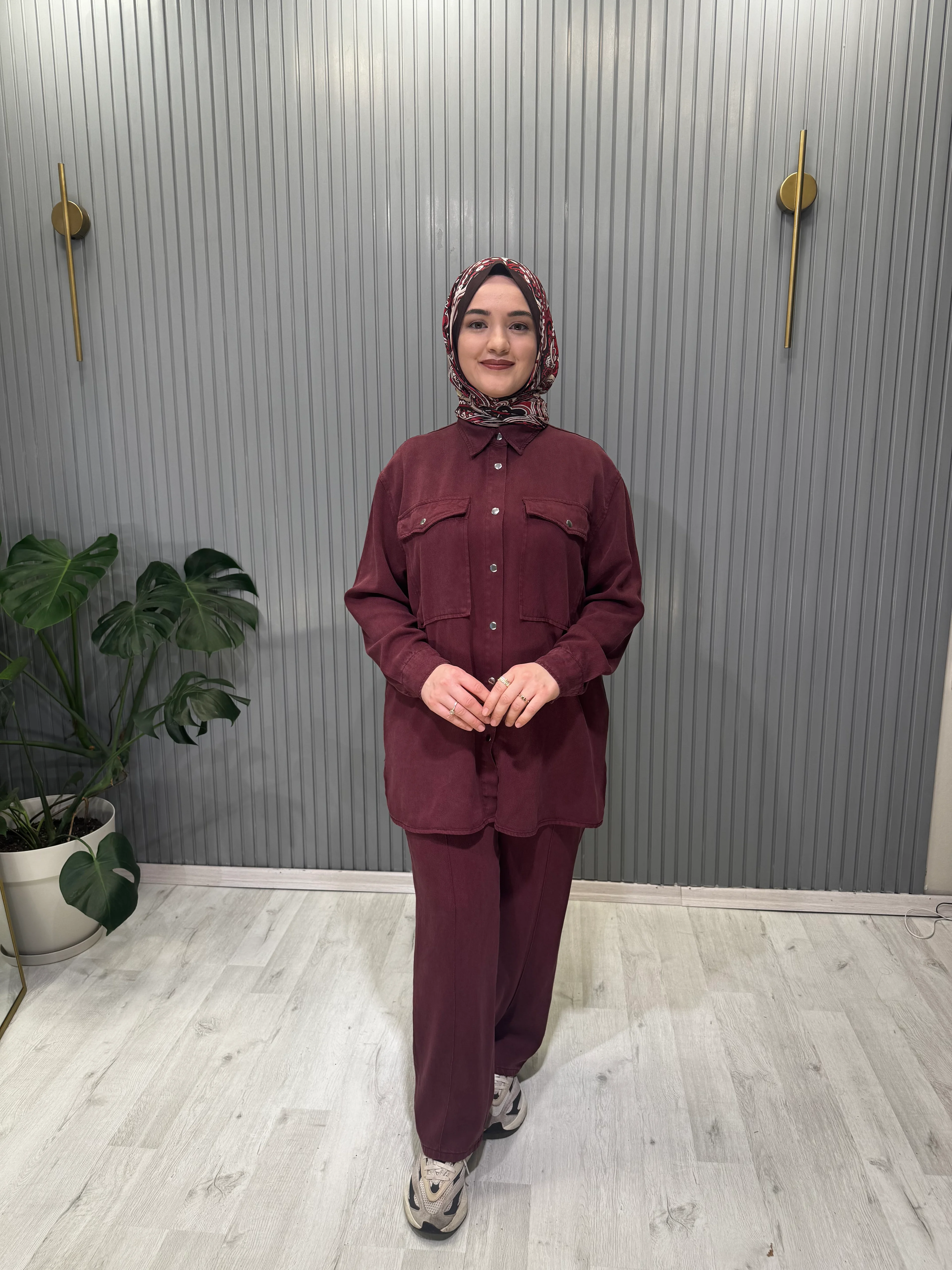 lyocell kot çıt çıtlı p.takım