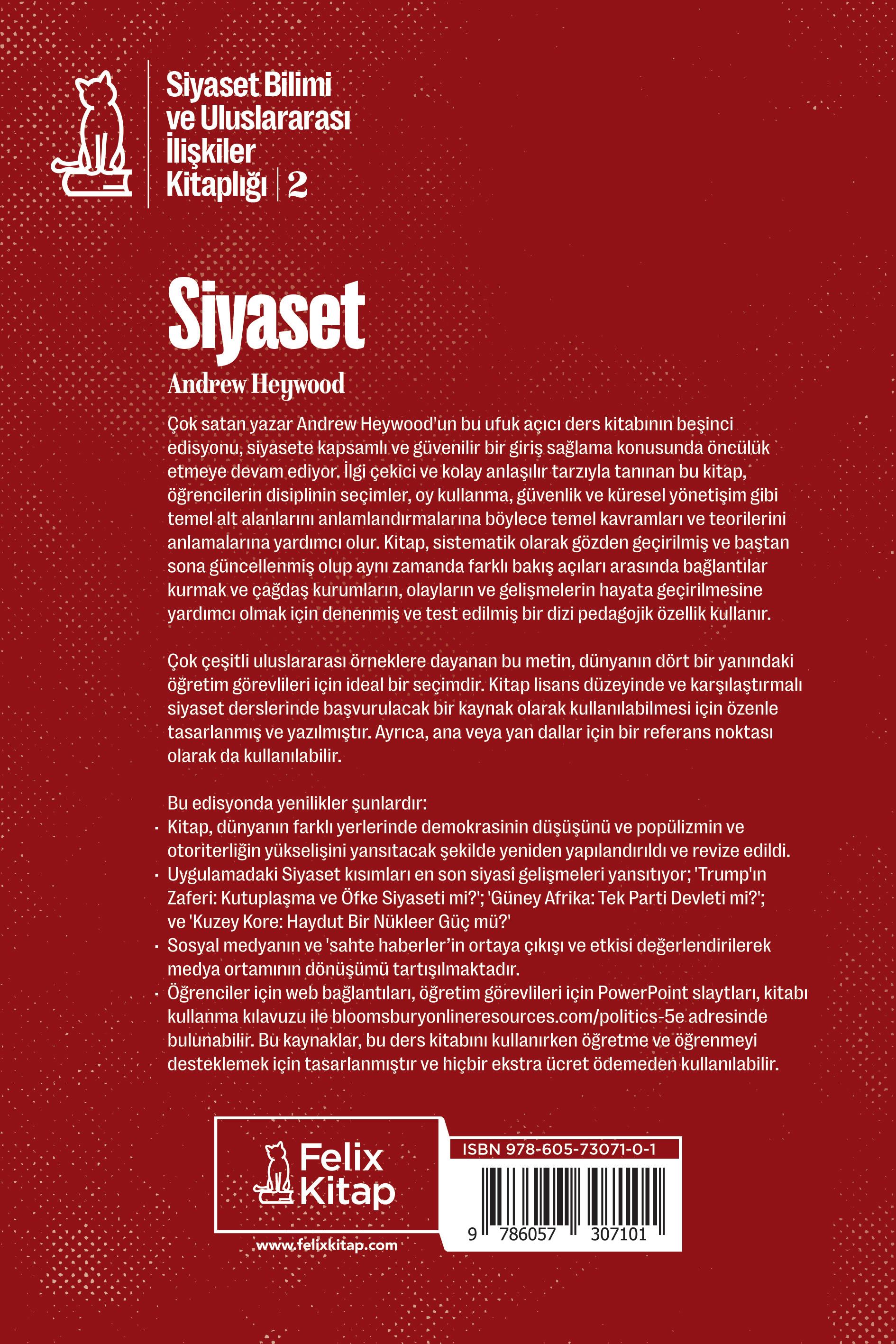 Siyaset - Andrew Heywood (24. Baskı)