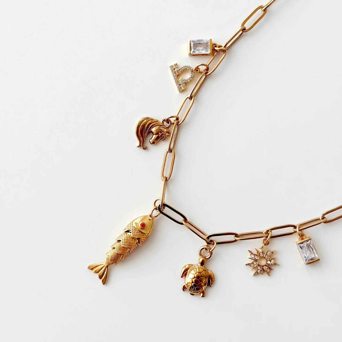 Liora Steel Necklace | Çelik Kolye