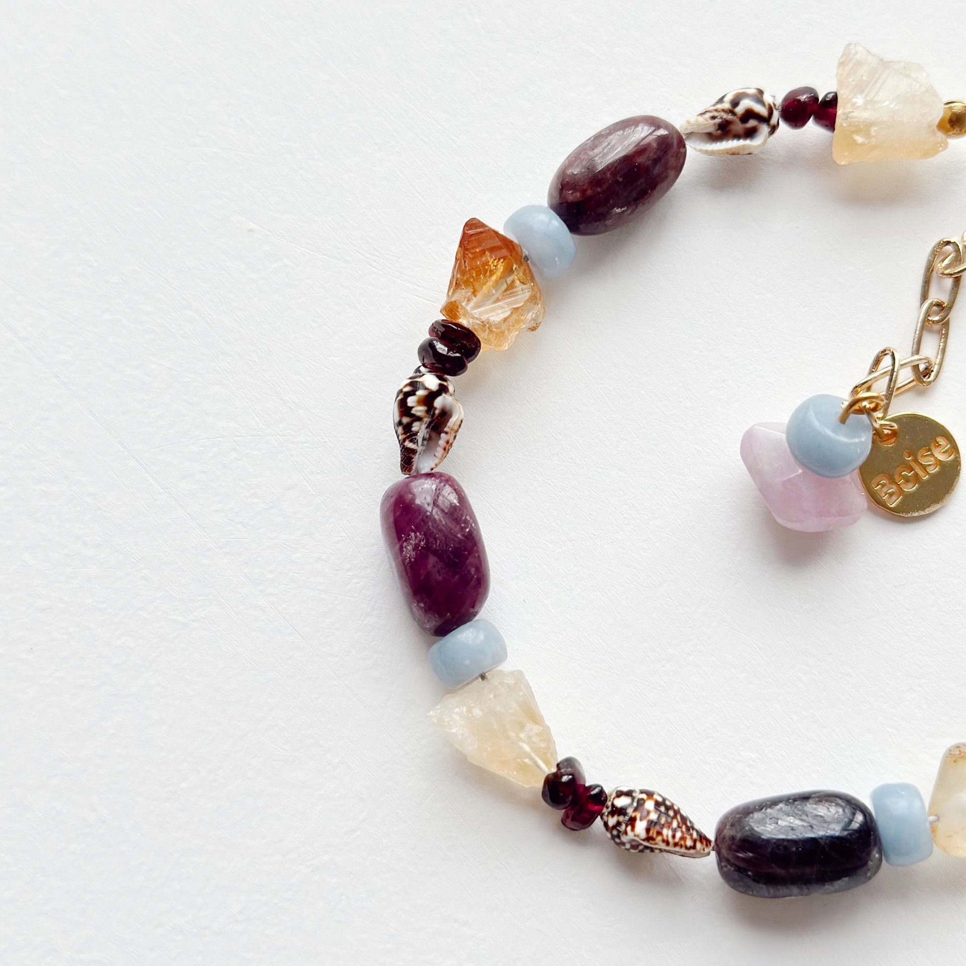 Ruby Shell Bracelet / Bileklik