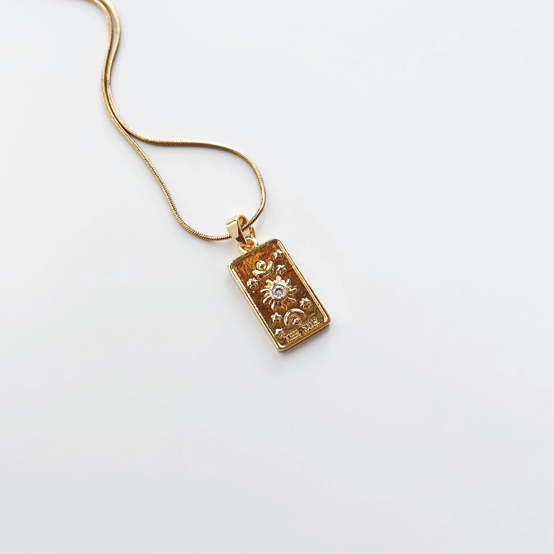 The Sun ! Steel Necklace | Çelik Kolye