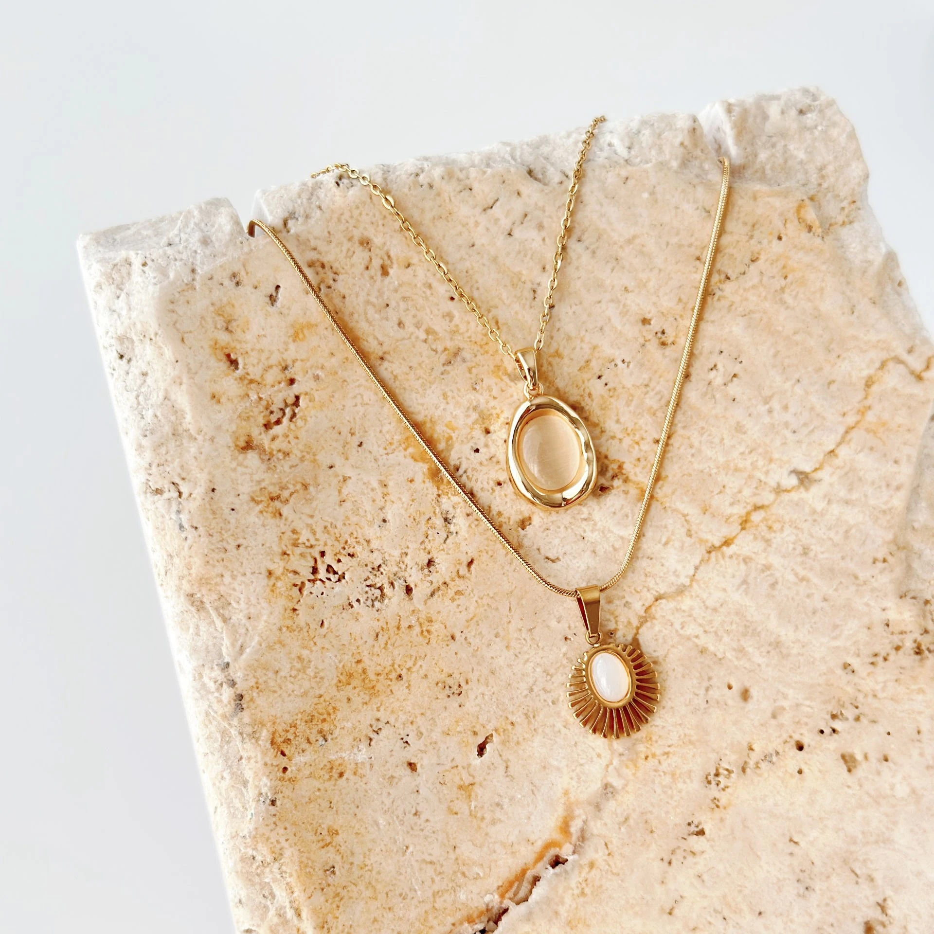 Perin Steel Necklace | Çelik Kolye