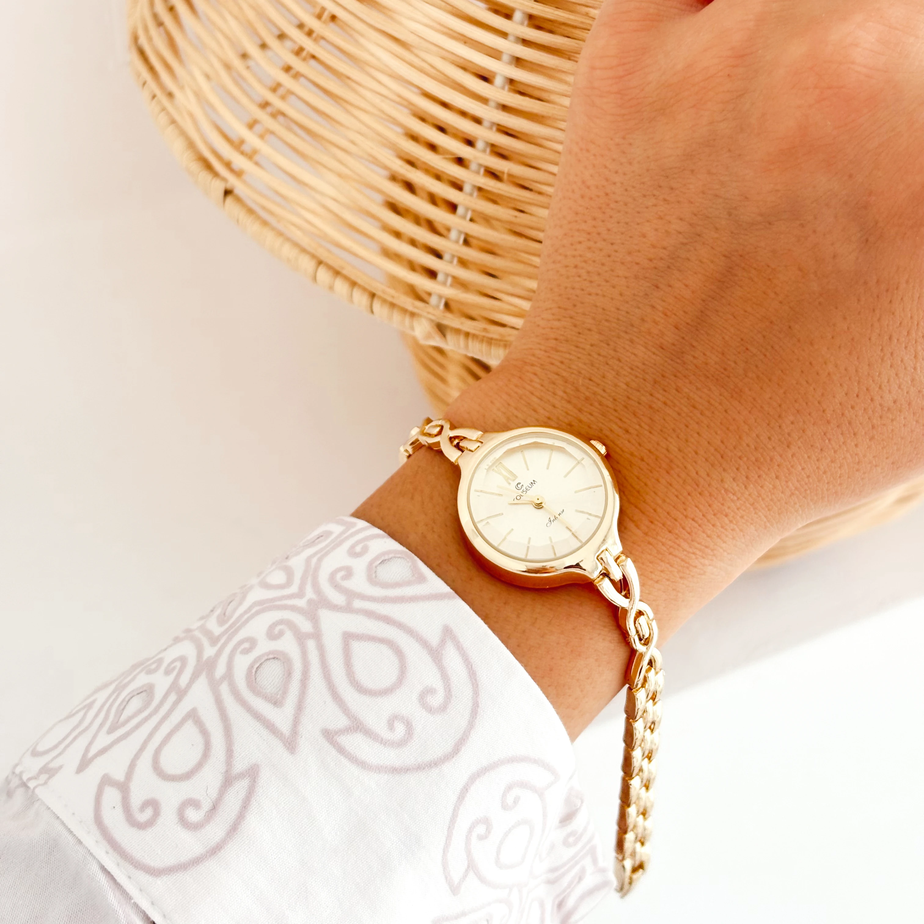 Kael Gold-Gold Watch | Saat