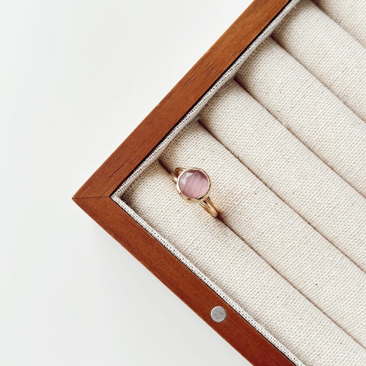 Rose Steel Ring / Çelik Yüzük
